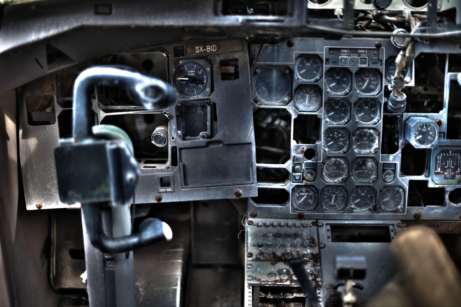 Nikon D600 sample photo. Cockpit, steering, equipment photography