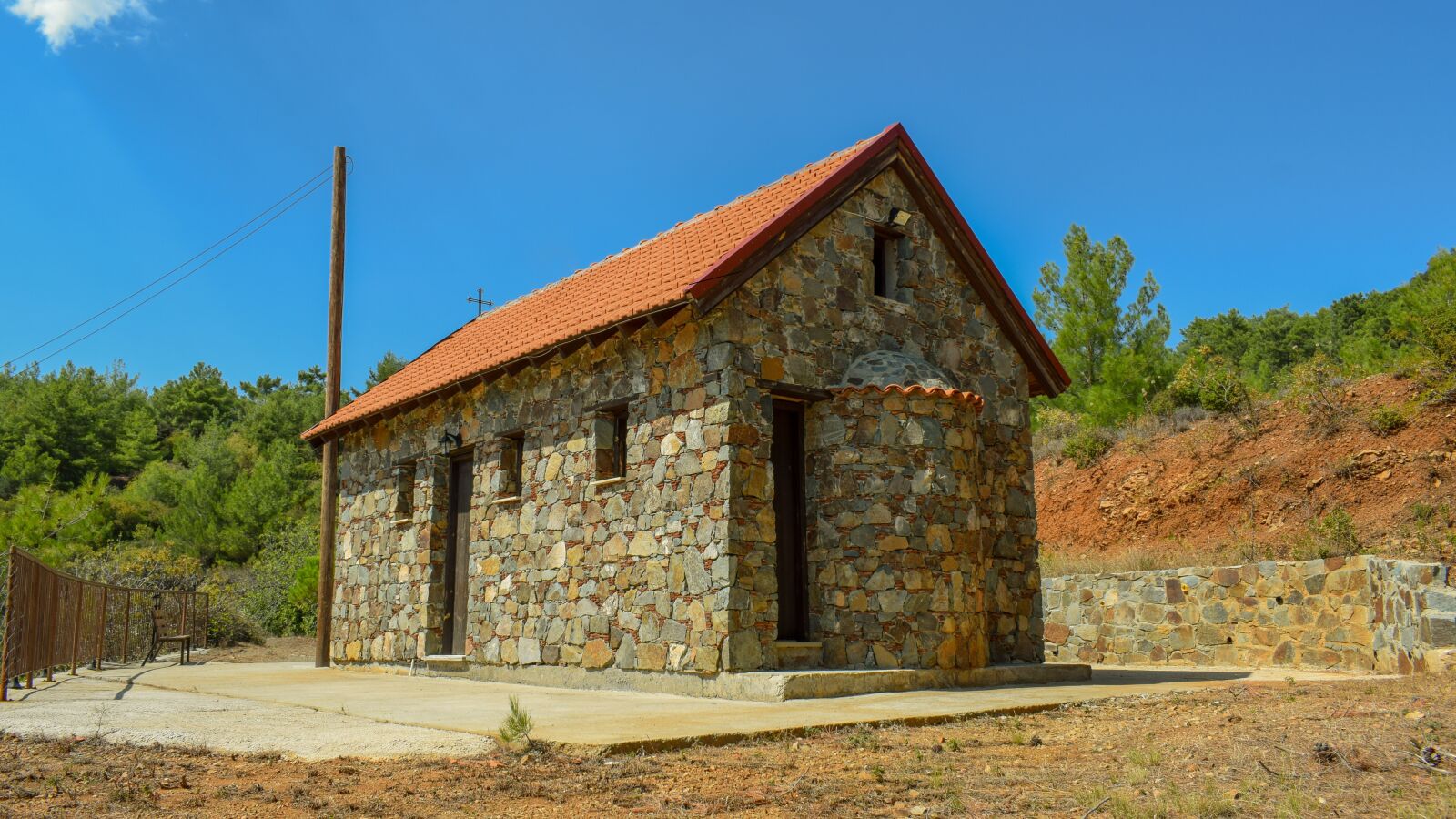 Nikon D3300 sample photo. Chapel, church, stone photography