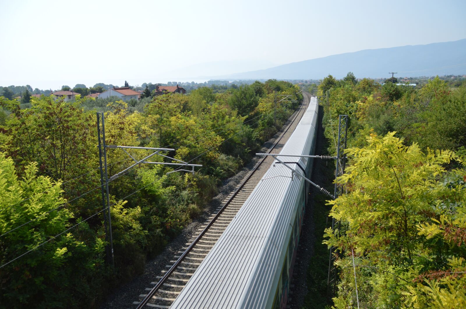 Nikon D3200 sample photo. Electric, train, greece, olympus photography