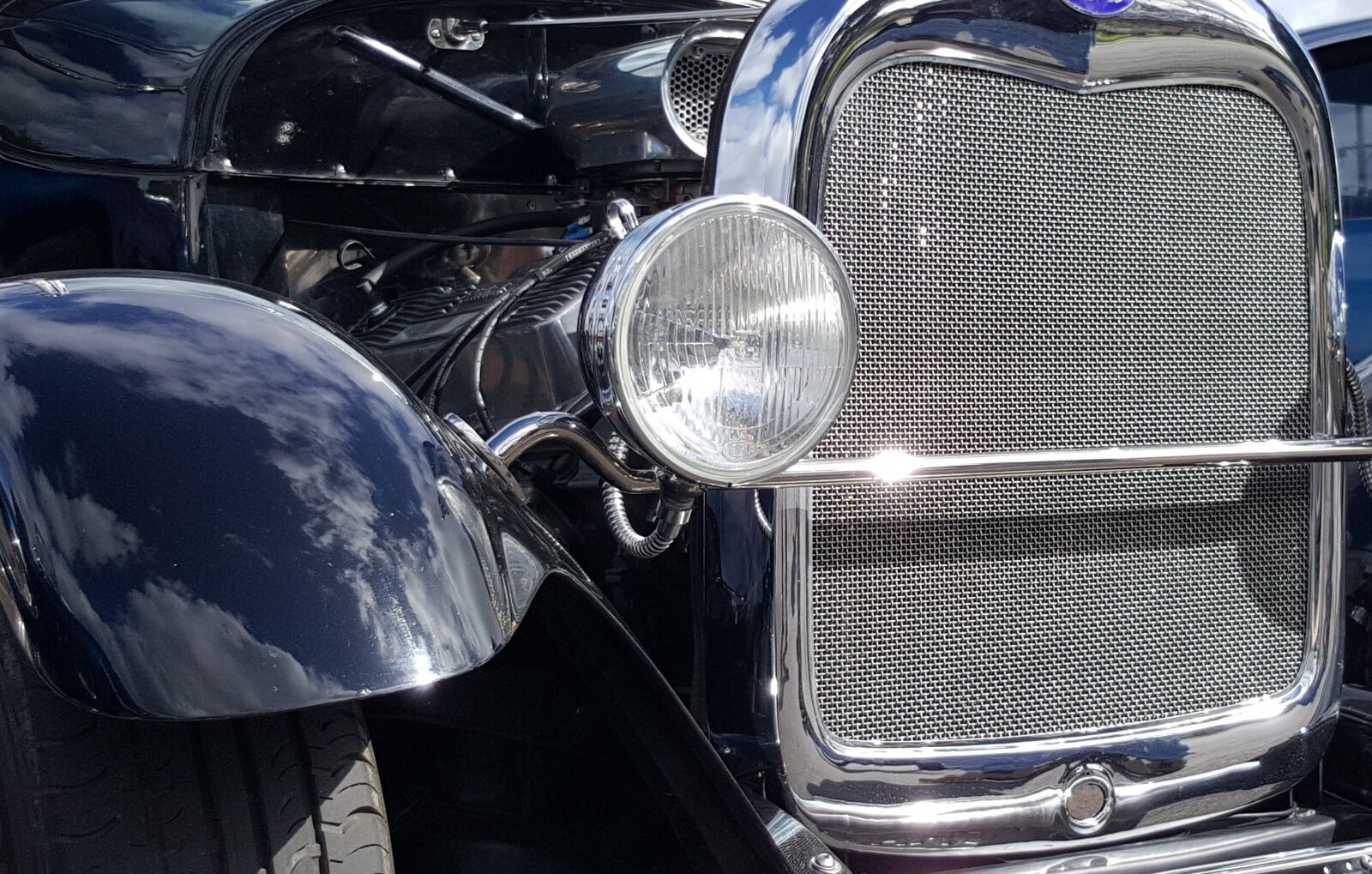 Samsung Galaxy S6 sample photo. Ford, car, classic photography