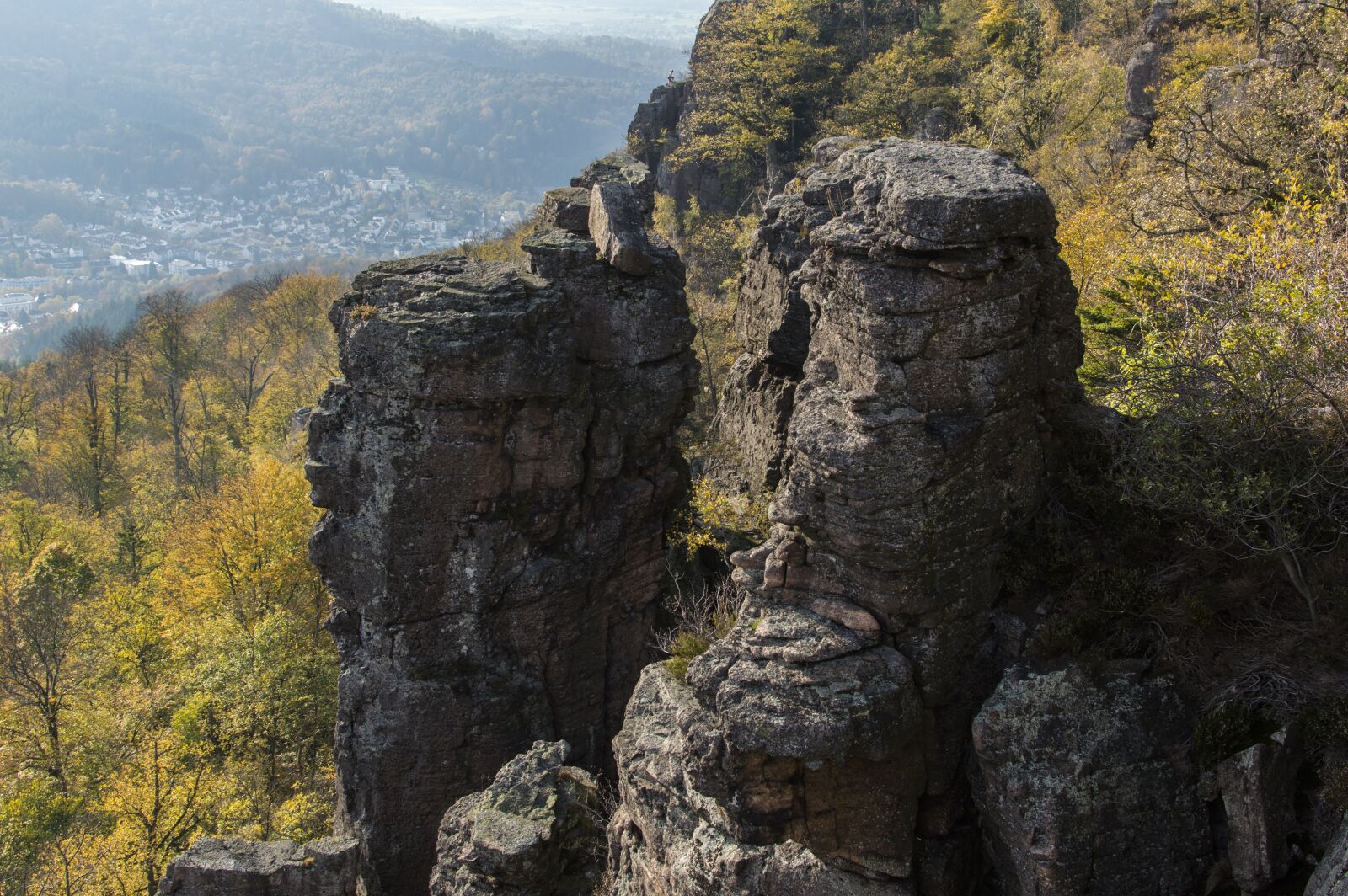 Nikon D3200 sample photo. Baden baden, battert rock photography