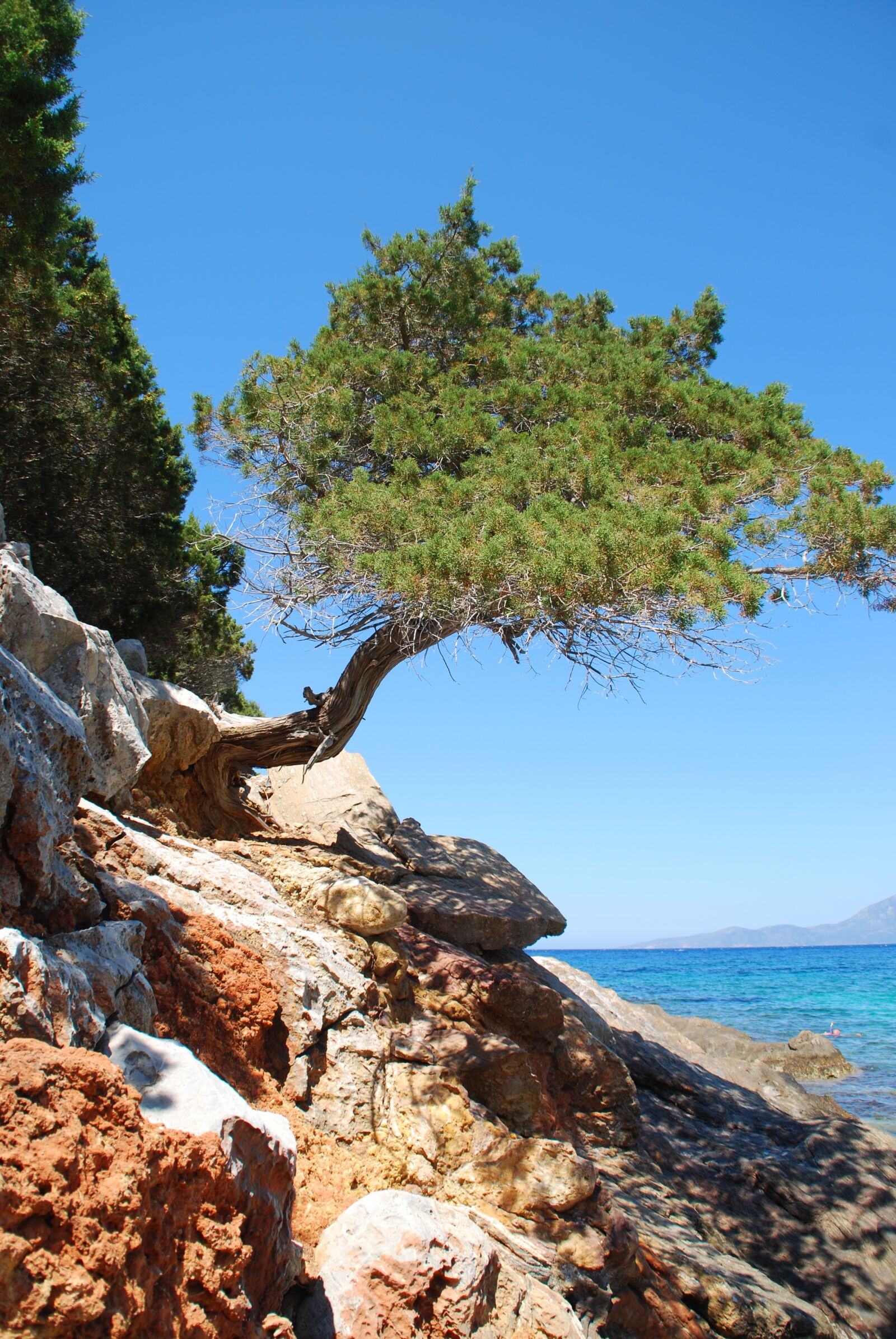 Nikon D60 sample photo. Samos, greece, rock photography