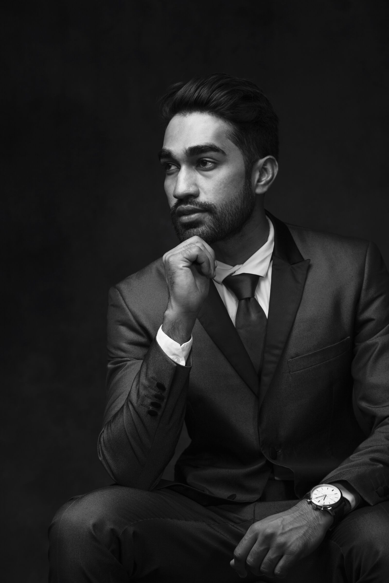 Canon EF 85mm F1.8 USM sample photo. Man, studio, indian photography