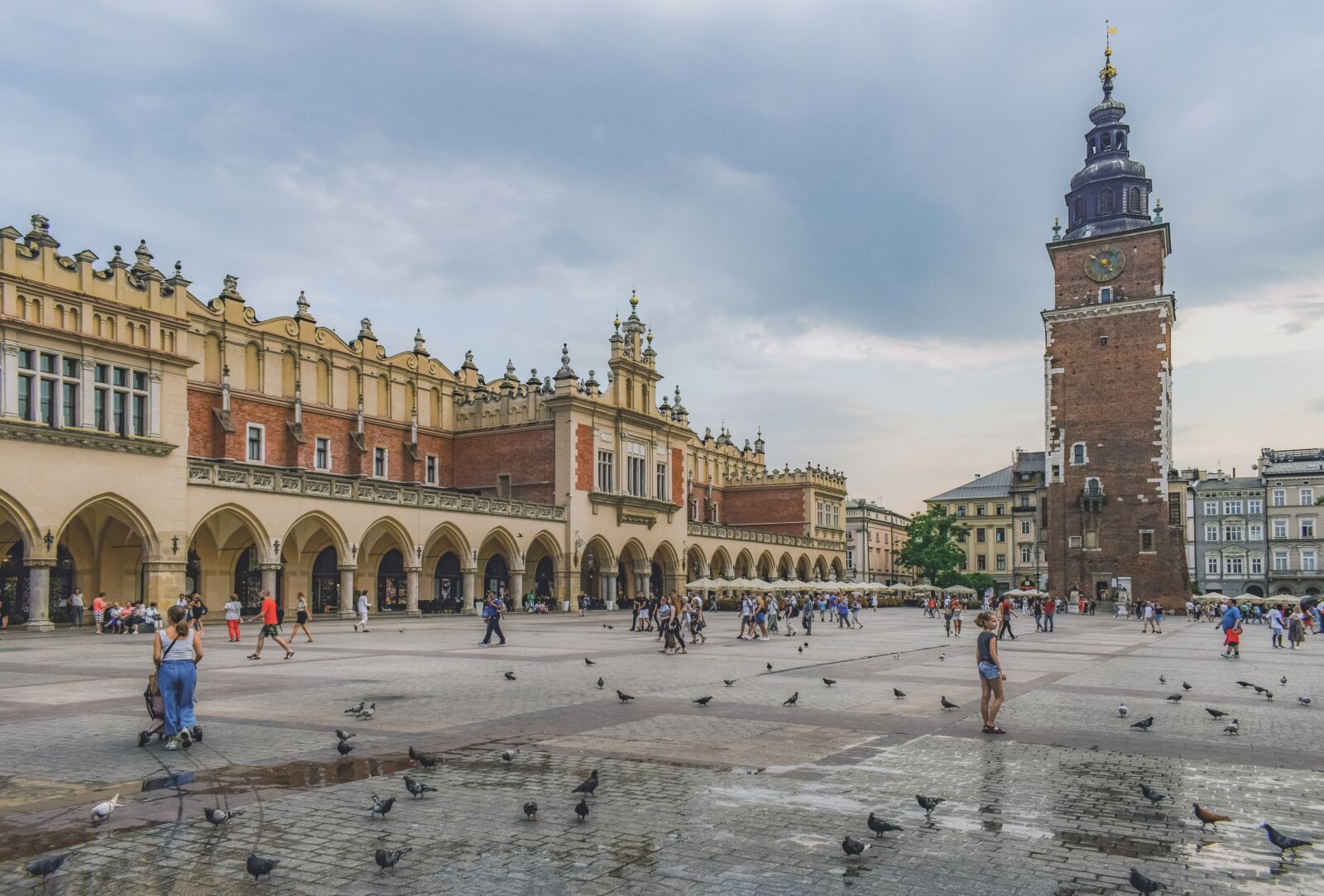 Nikon D3300 sample photo. Krakow, town, square photography
