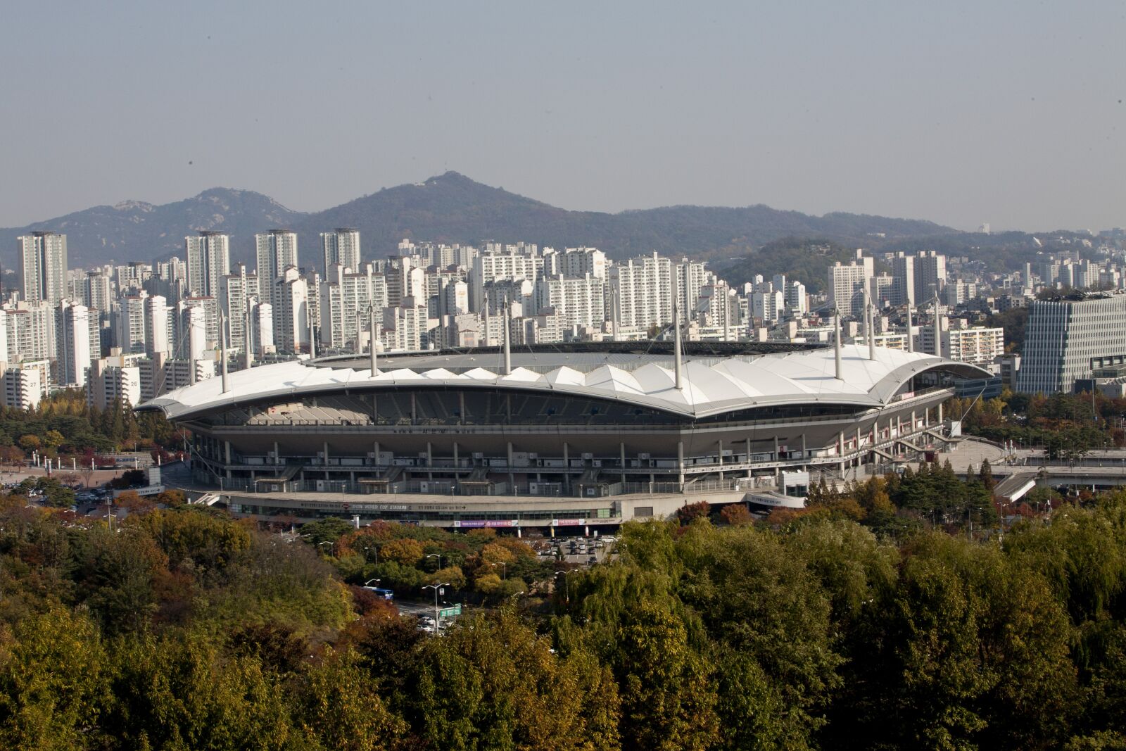 Canon EOS 5D sample photo. World cup stadium, sangam photography