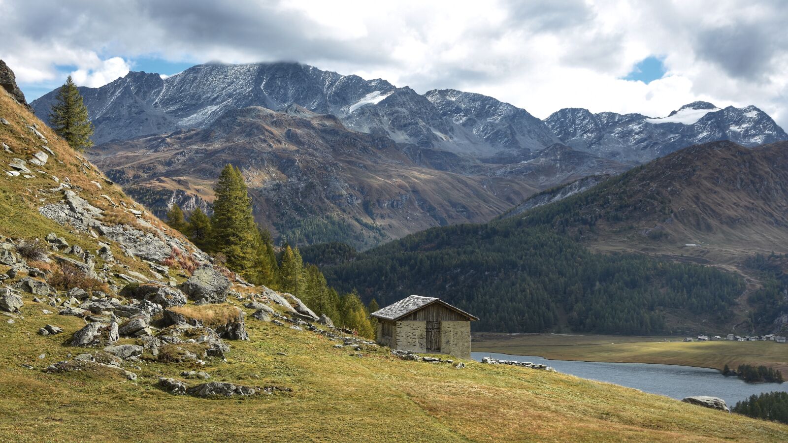 Nikon D7200 sample photo. Mountain hut, mountains, alpine photography
