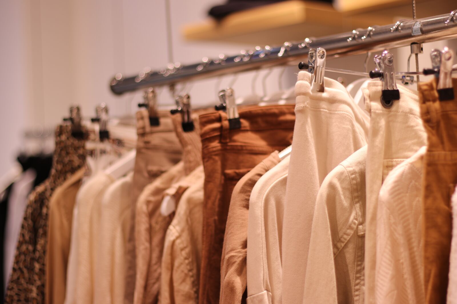 Canon EF 50mm F1.8 STM sample photo. Clothing, fashion, hangers photography