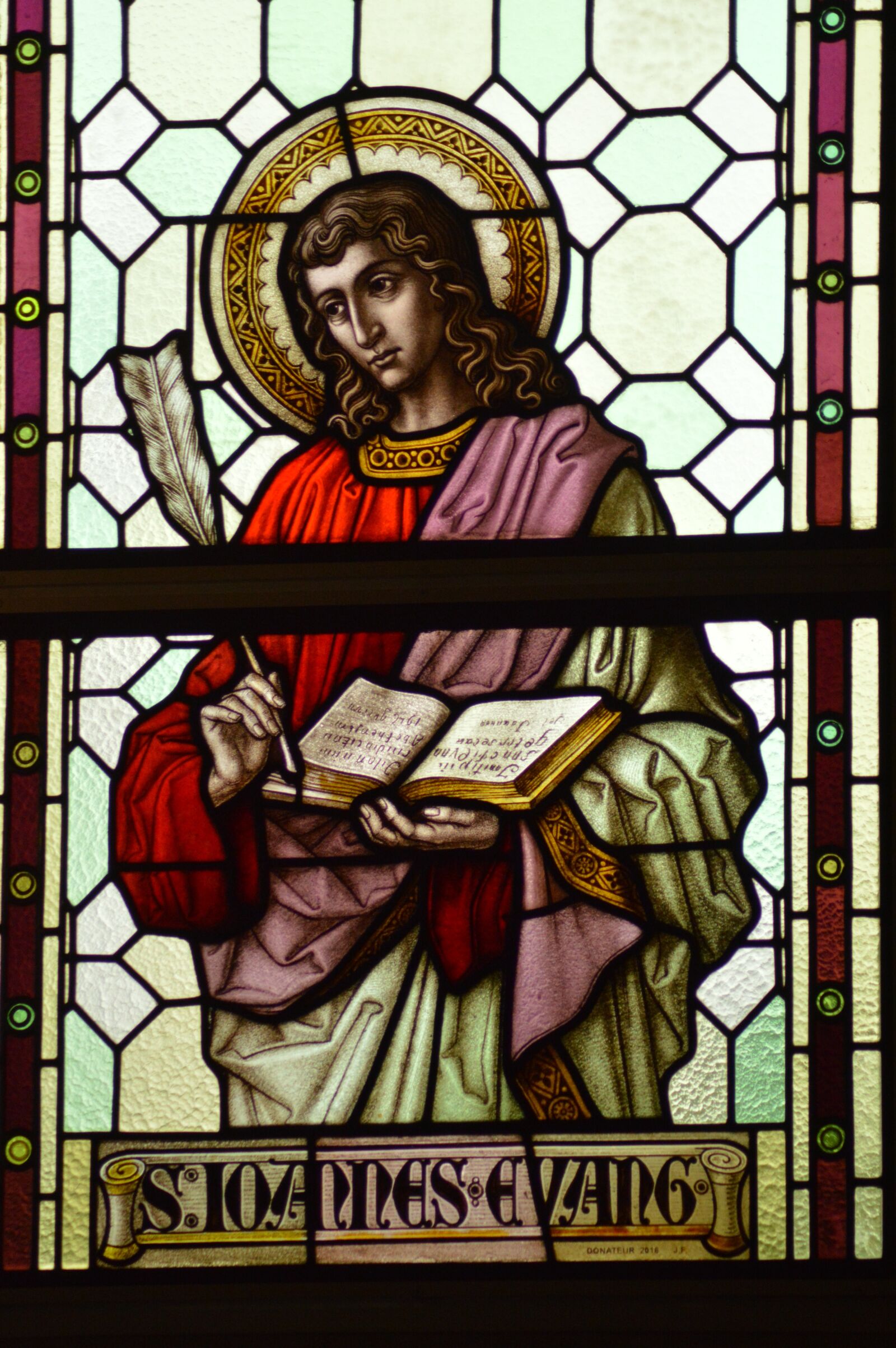 Nikon D3200 sample photo. Stained glass, window, church photography