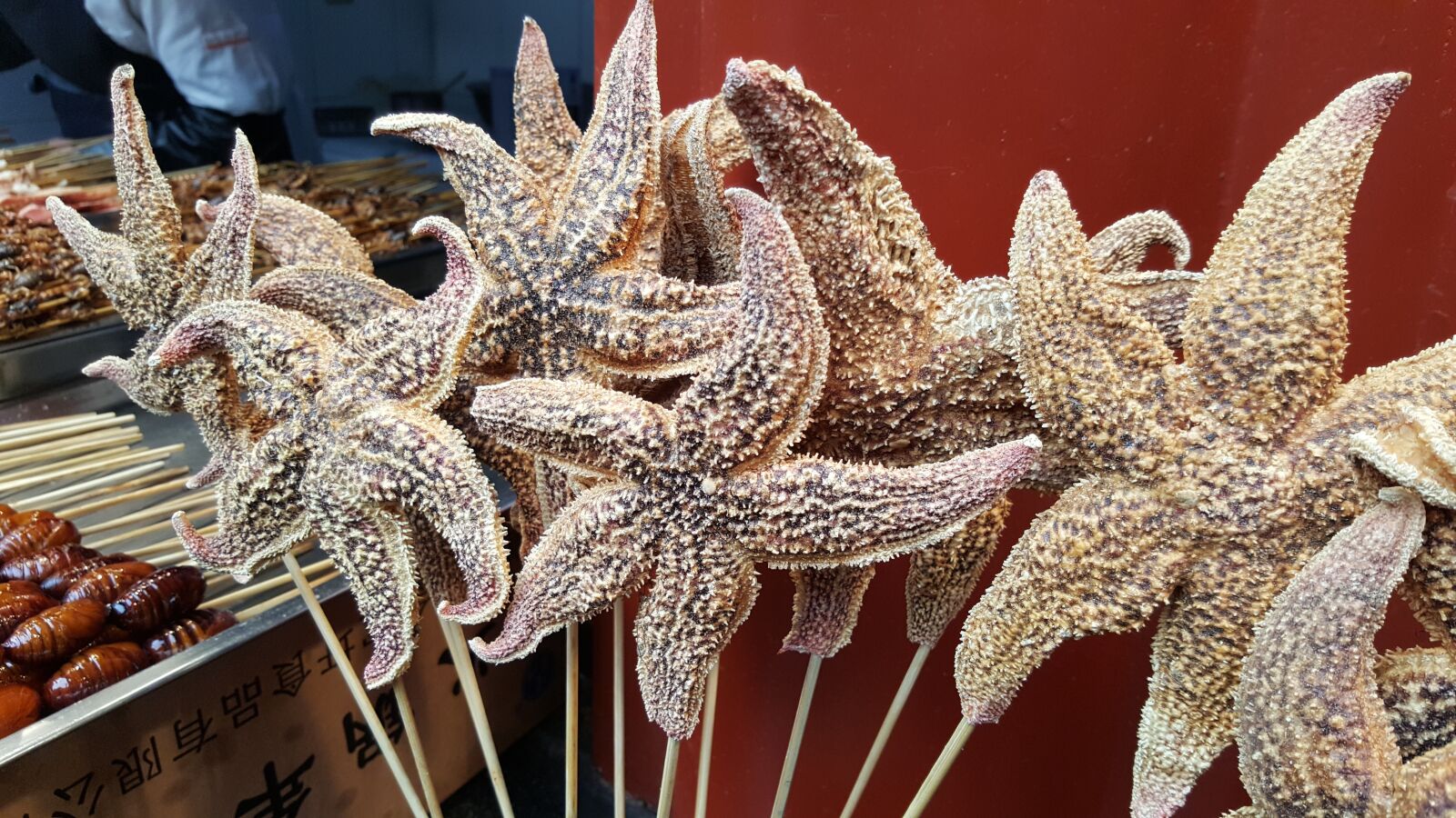 Samsung GALAXY S6 edge sample photo. Starfish, chinese food, chinese photography