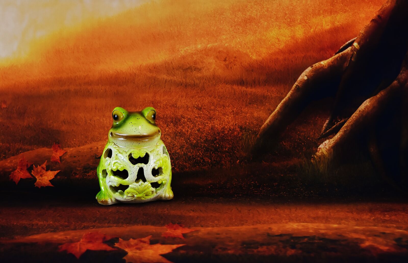 Nikon D7200 sample photo. Frog, ceramic, decoration photography