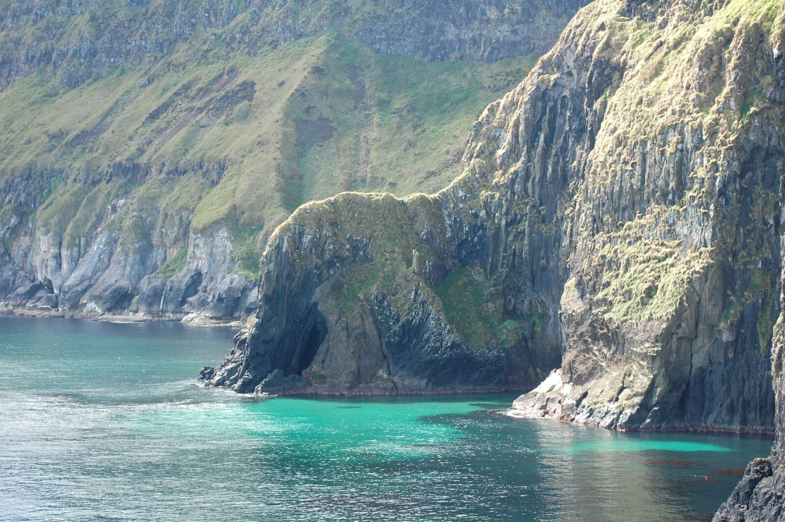 Nikon D40 sample photo. Antrim coast, northern ireland photography