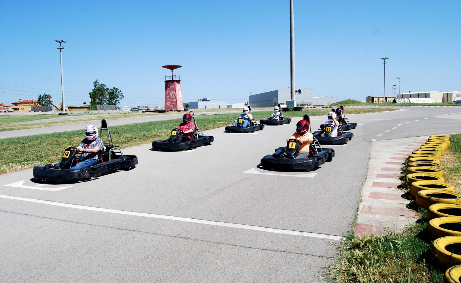 Nikon D40X sample photo. Gokart, karting, race photography