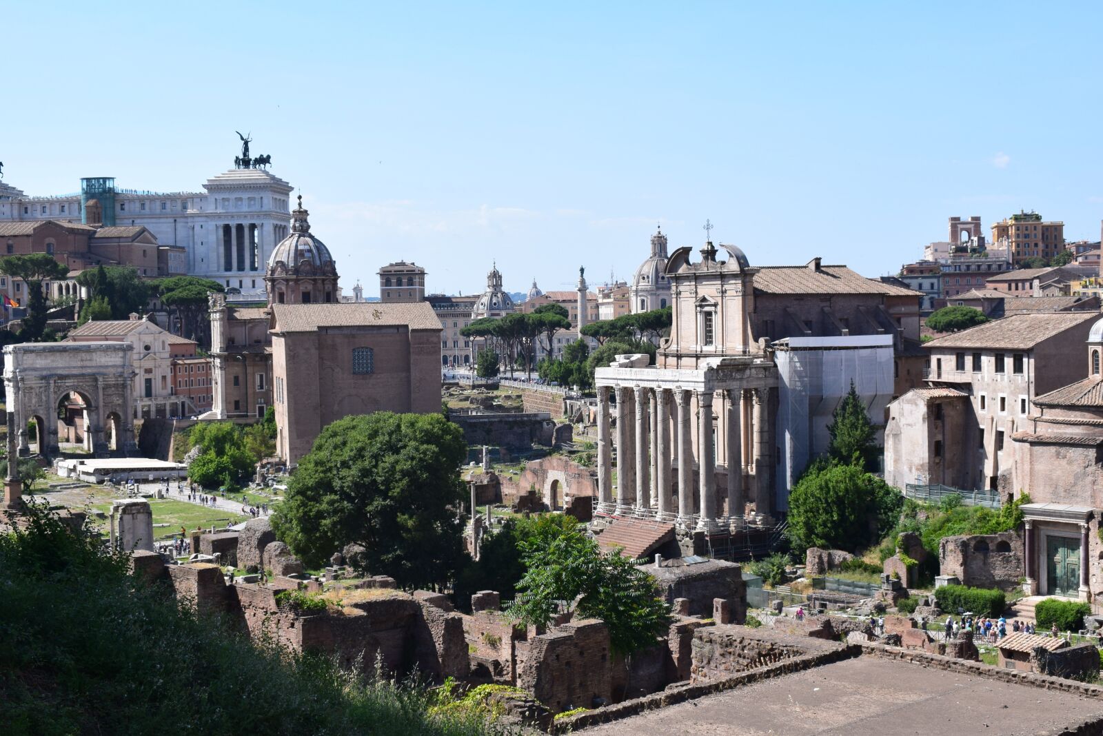 Nikon D3300 sample photo. The roman forum, ancient photography