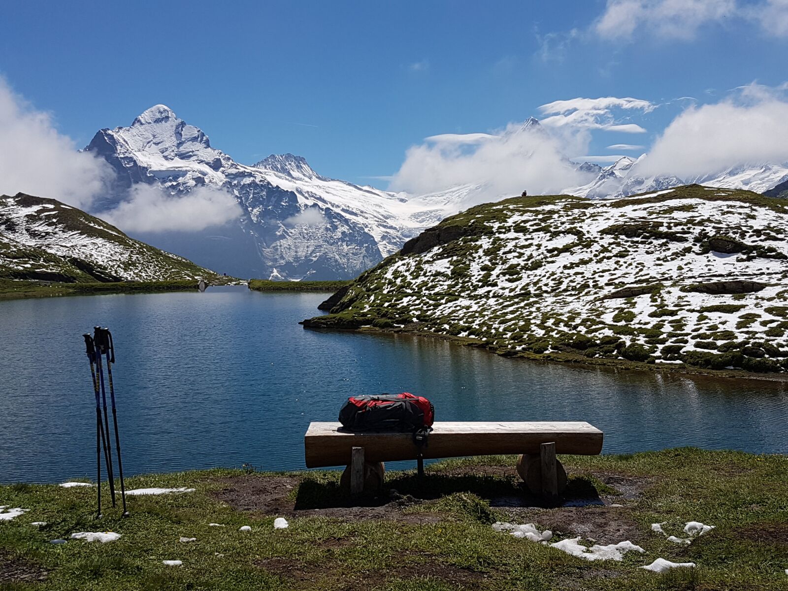 Samsung Galaxy S7 sample photo. Bergsee, bernese oberland, hike photography