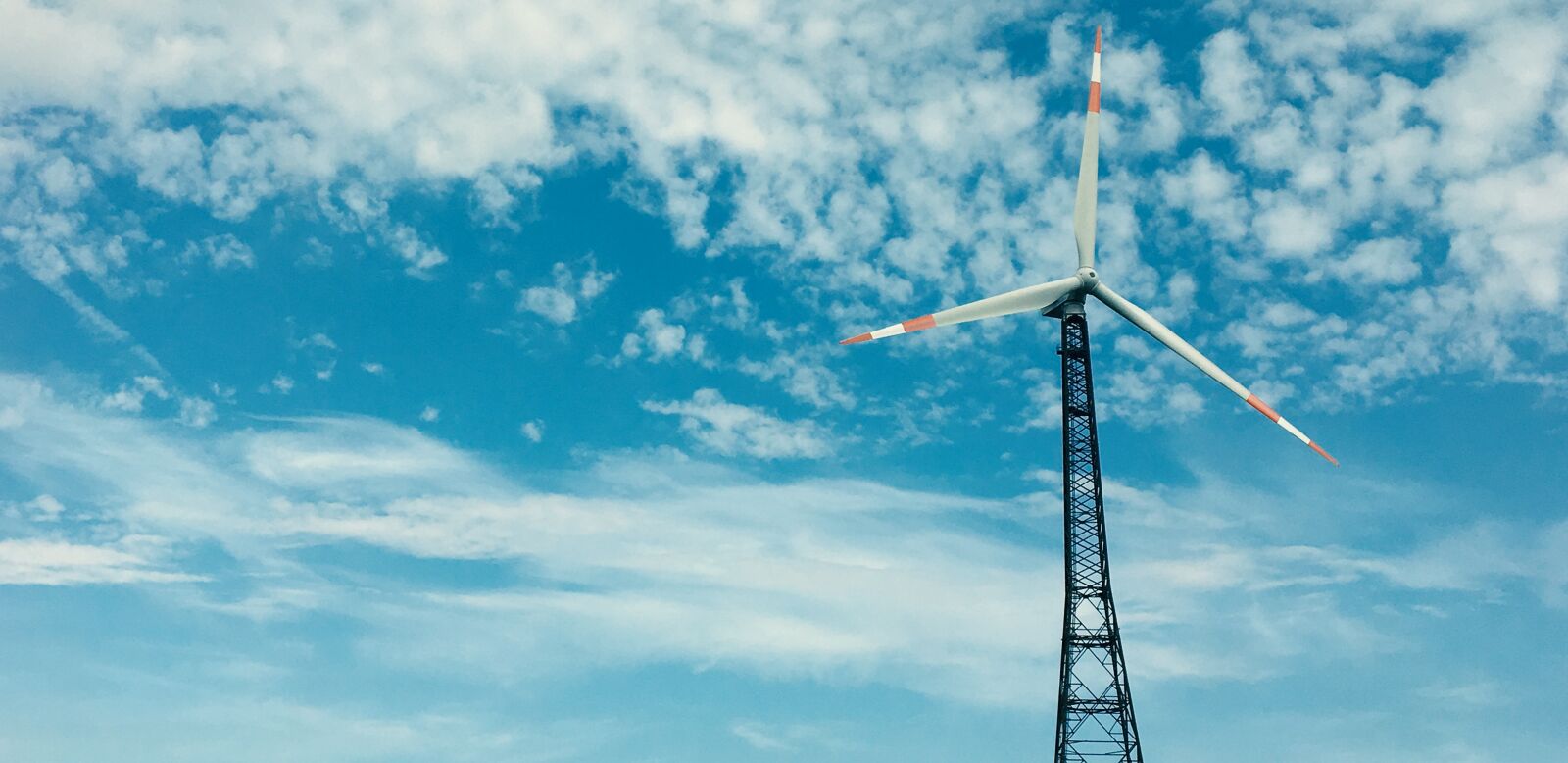 Apple iPhone 6s sample photo. Wind turbine, wind park photography
