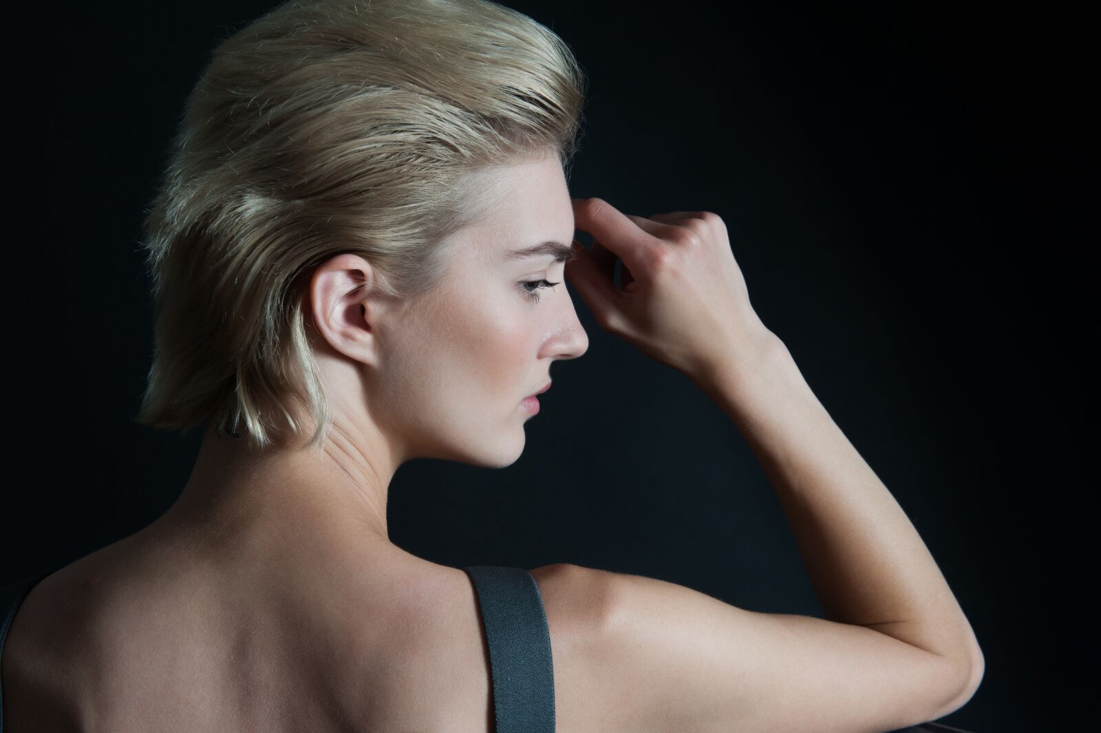 Nikon D700 sample photo. Girl, blonde hair, portrait photography