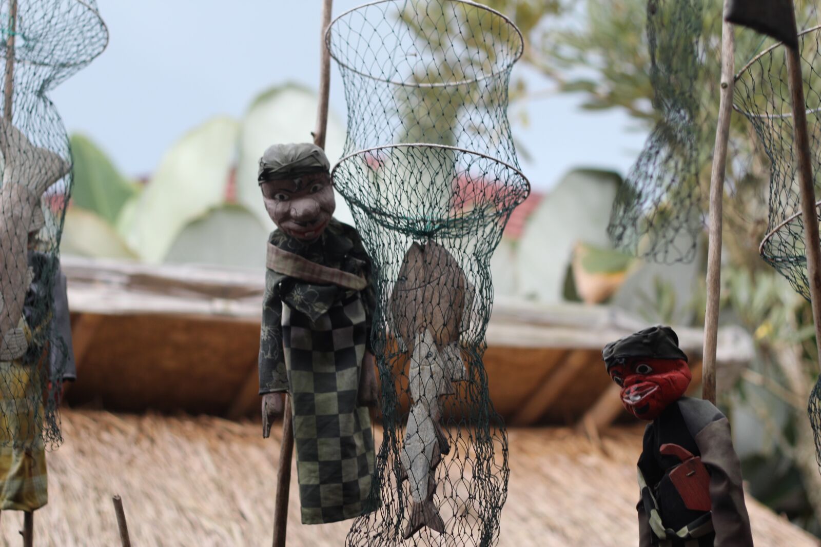 Canon EOS 600D (Rebel EOS T3i / EOS Kiss X5) + Canon EF 50mm F1.8 II sample photo. Puppet, wayang, cepot photography