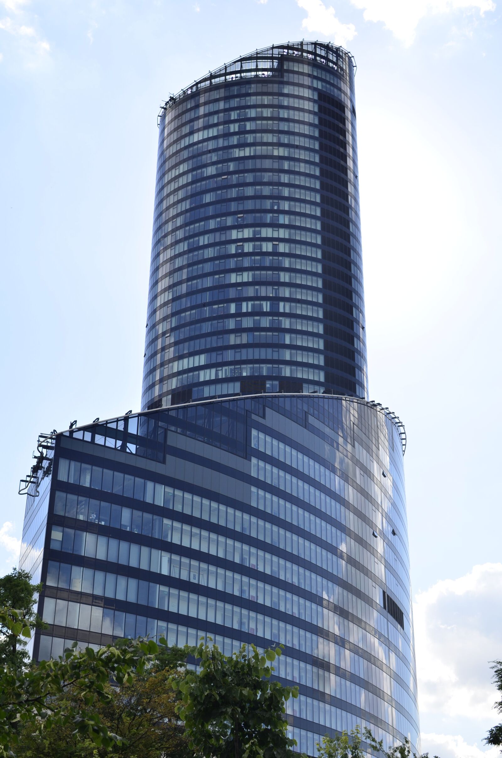 Nikon D5100 sample photo. The skyscraper, wroc aw photography
