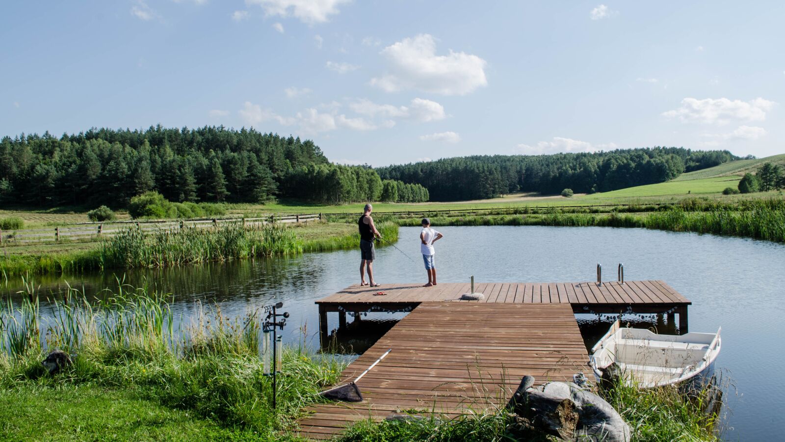 Nikon D5100 sample photo. Masuria, the silence, lake photography