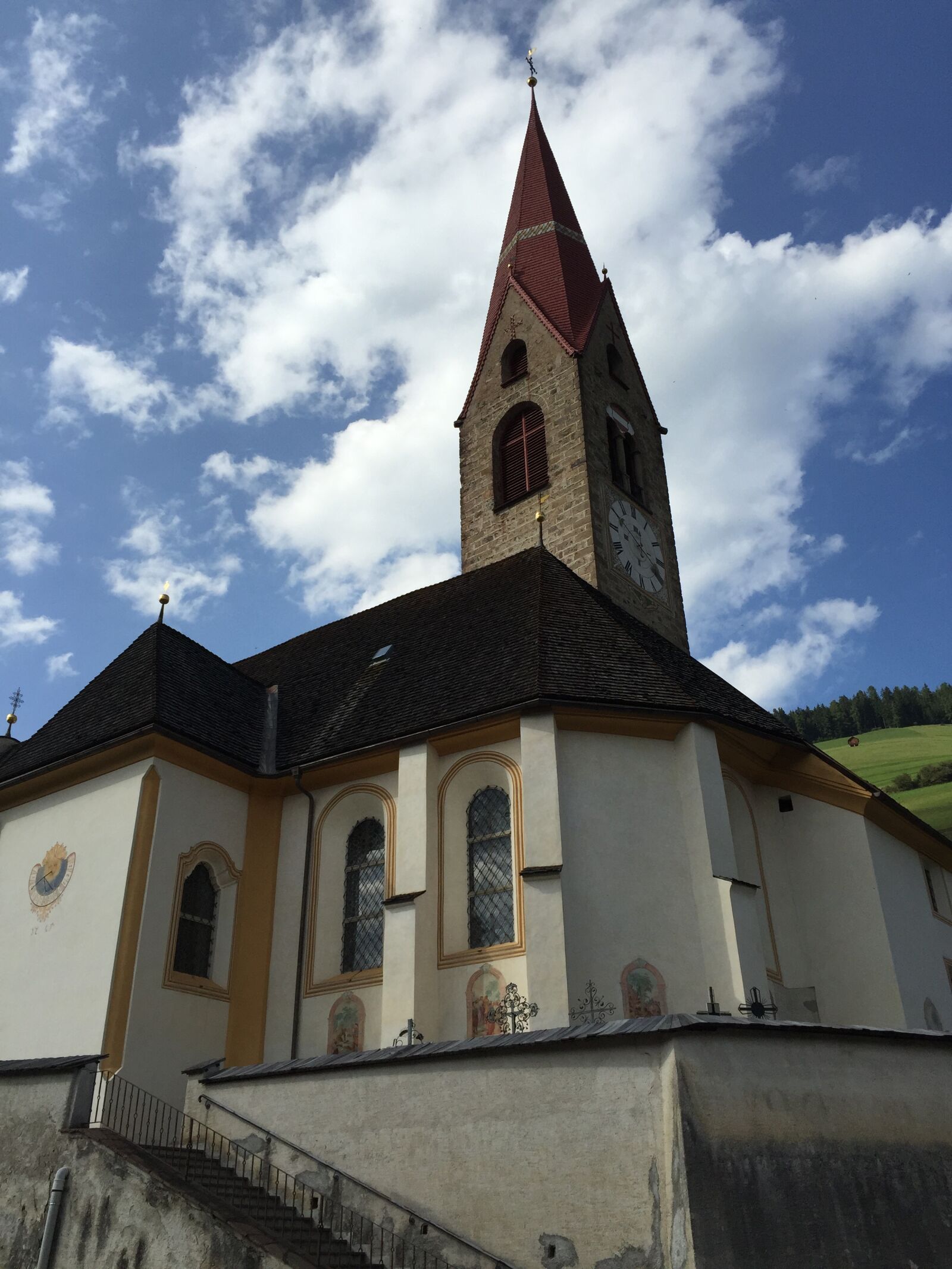 Apple iPhone 6 sample photo. Church, south tyrol, sky photography