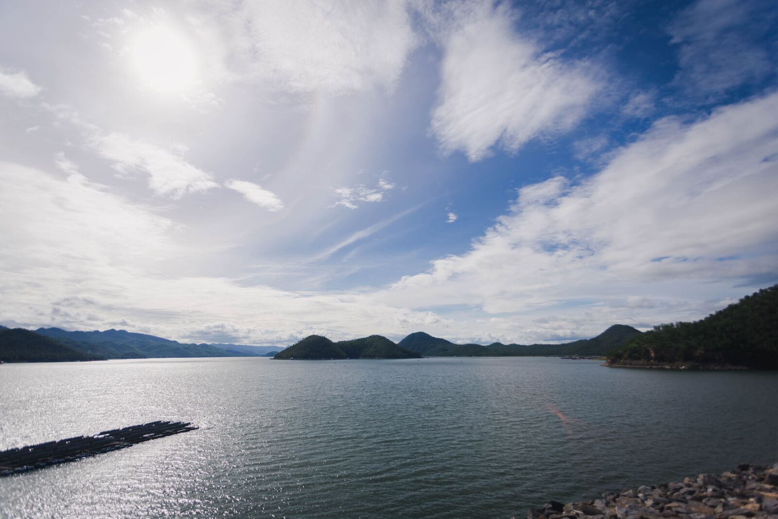 Canon EOS 6D + Canon EF 17-40mm F4L USM sample photo. Dam, water, sky photography