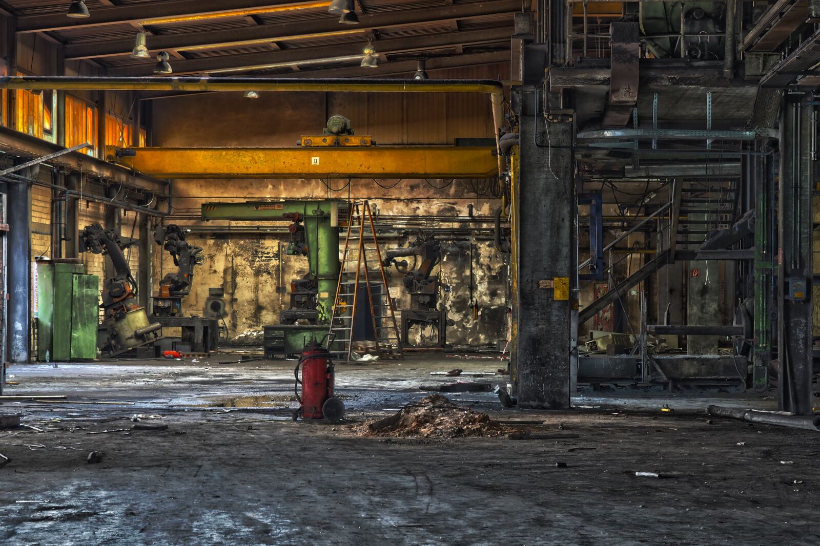 Olympus OM-D E-M10 sample photo. Lost places, machines, old photography