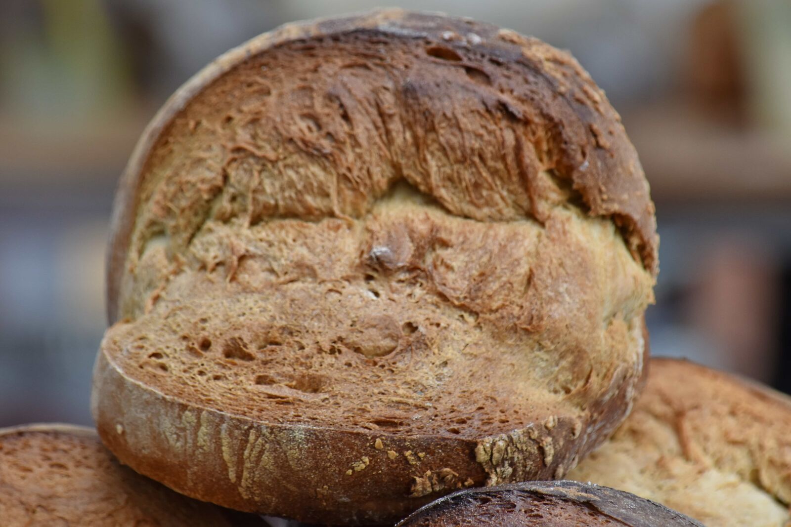 Nikon D5500 sample photo. Baked goods, barley, bread photography