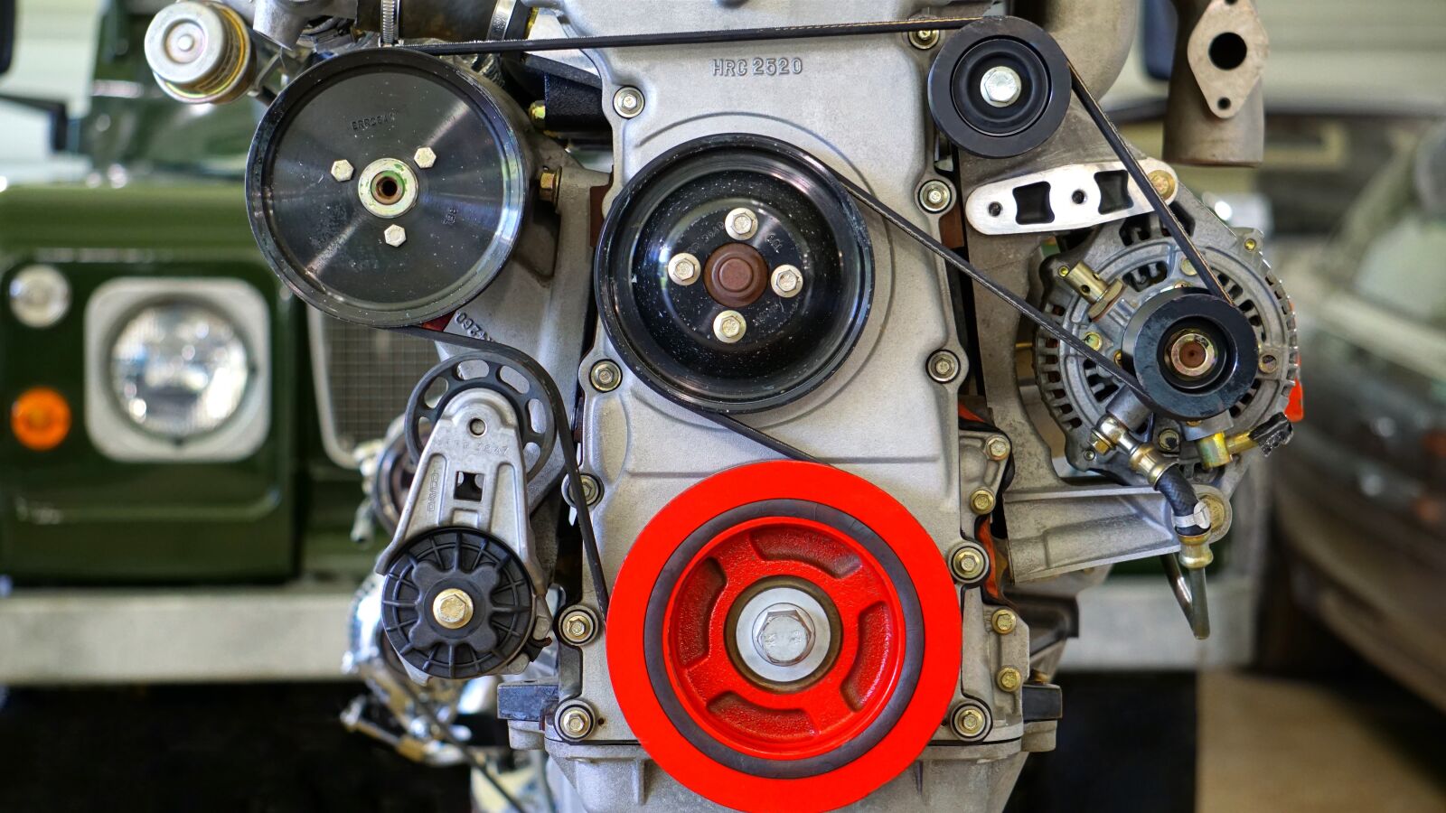 Sony E 55-210mm F4.5-6.3 OSS sample photo. Engine, car, car engine photography