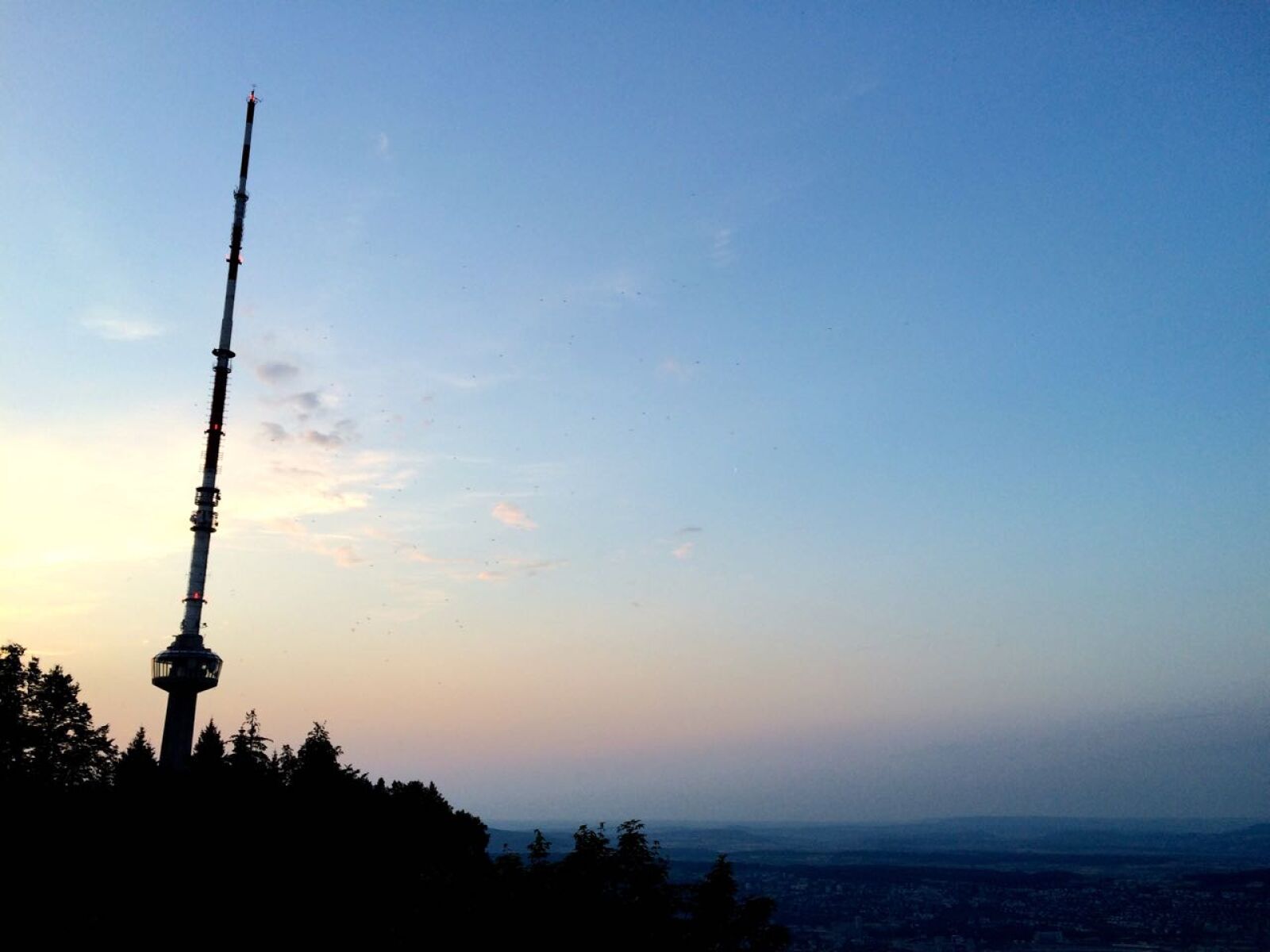 iPhone 5s back camera 4.15mm f/2.2 sample photo. Dusk, silhouette, sunset, switzerland photography