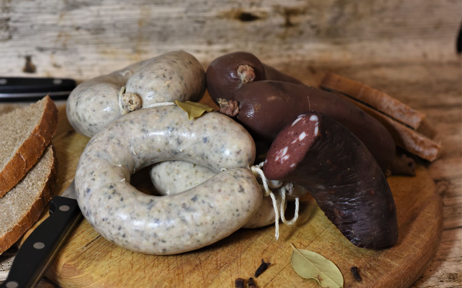 Nikon D7200 sample photo. Liver sausage, blood sausage photography