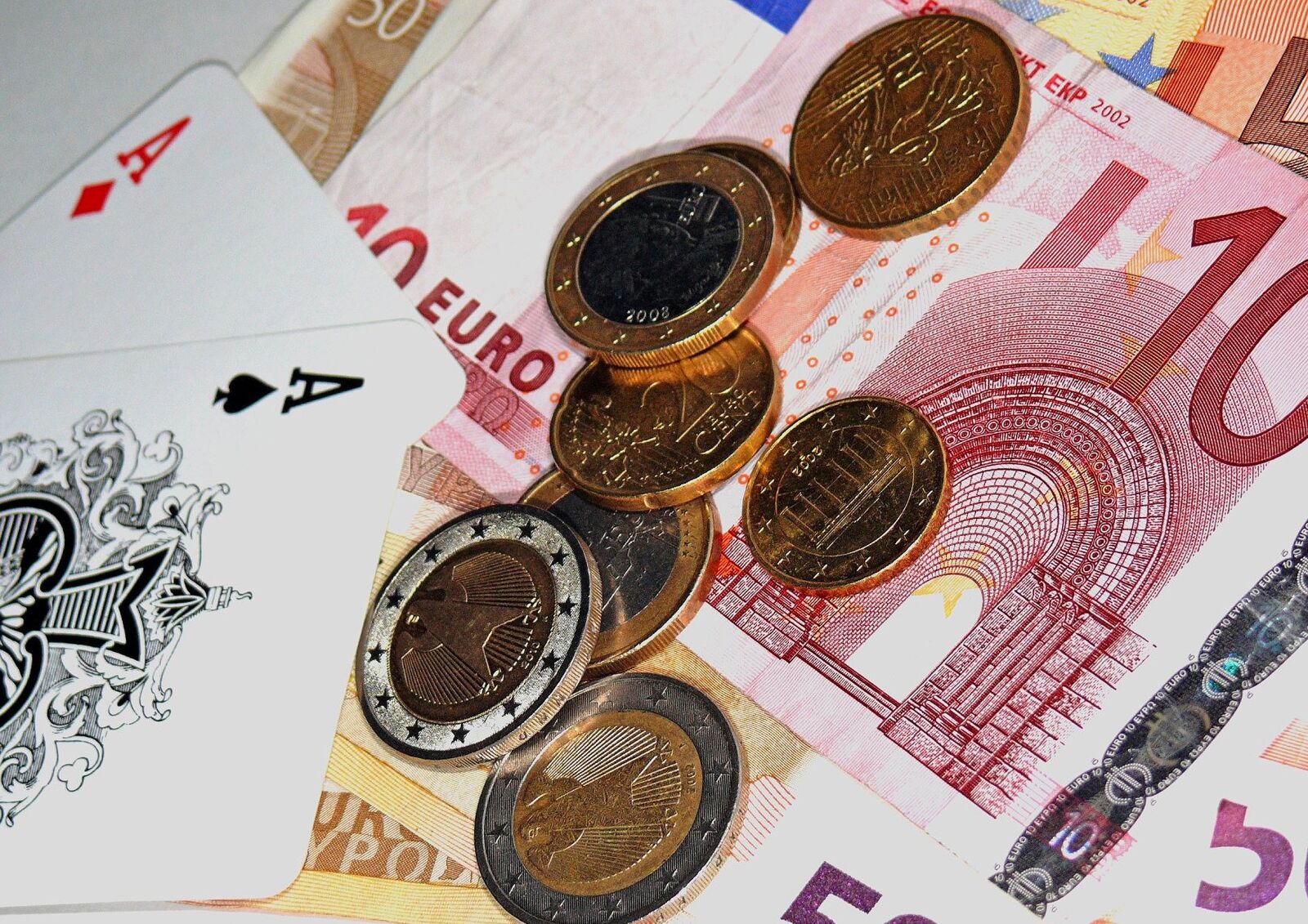 Leica V-LUX 1 sample photo. Poker, aces, profit photography