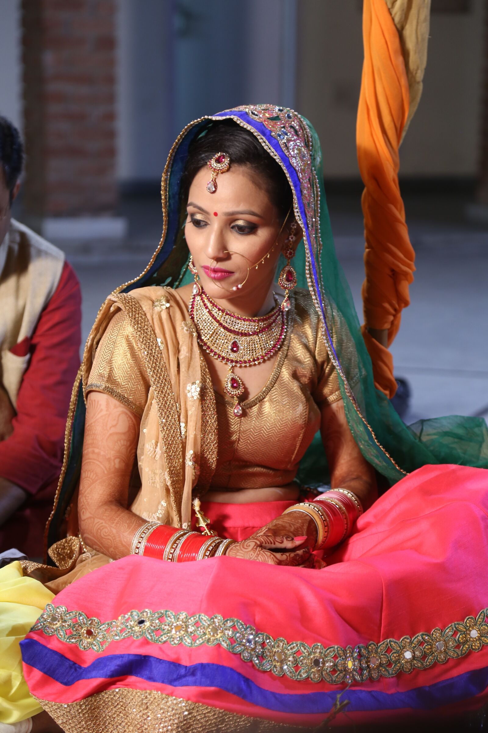 Canon EOS 6D + Canon EF 24-105mm F4L IS USM sample photo. Wedding, indian wedding, wedding photography