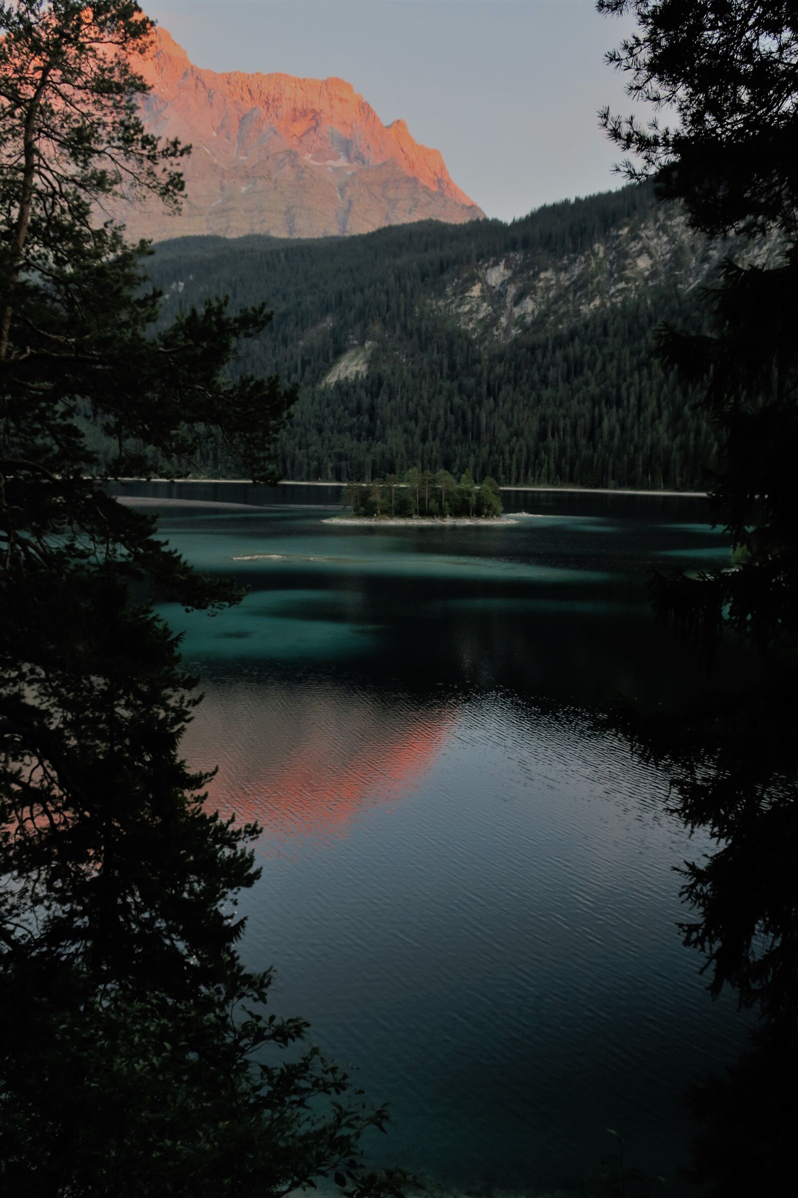 Canon PowerShot G9 X sample photo. Eibsee, island, eibsee island photography