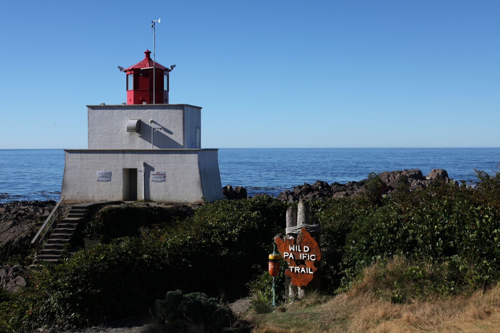 Canon EOS 5D Mark II sample photo. Amphitrite point lighthouse, pacific photography