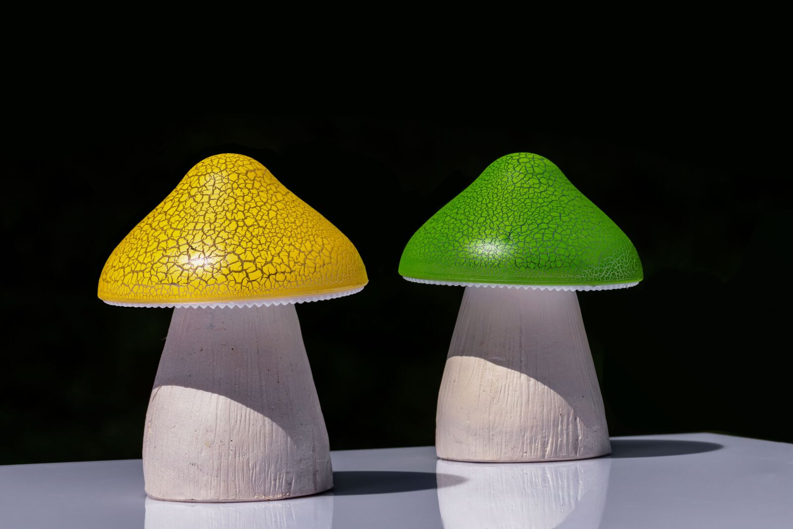 Nikon D7200 sample photo. Lamp, led, mushroom photography
