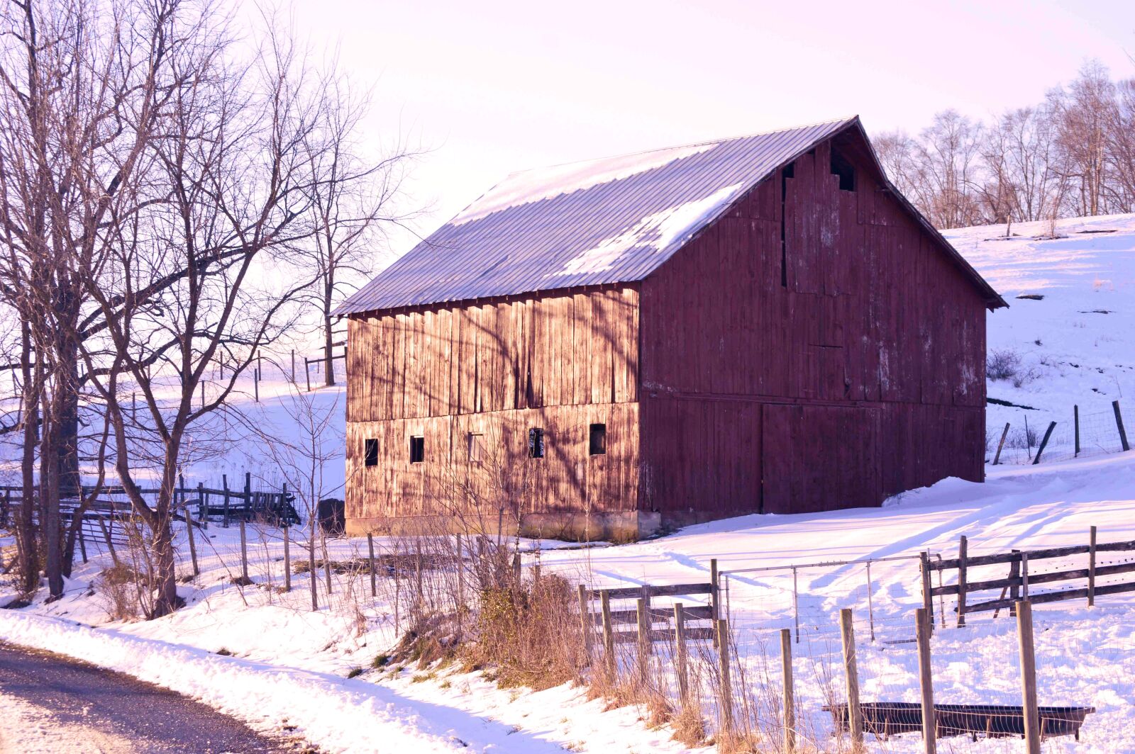 Nikon D3200 sample photo. Winter, snow, cold photography