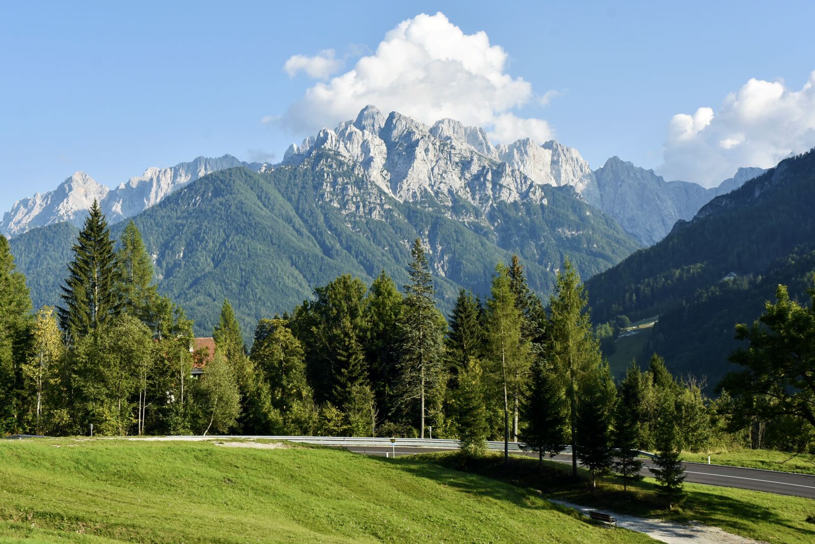 Nikon D7200 sample photo. Mountains, forest, mountain way photography