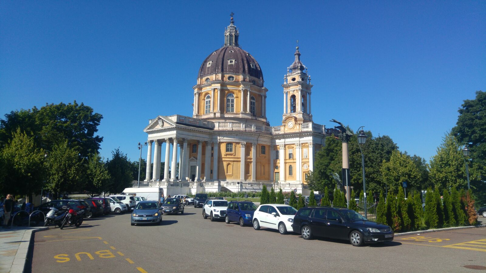 LG G4 sample photo. Torino, superga, basilica photography