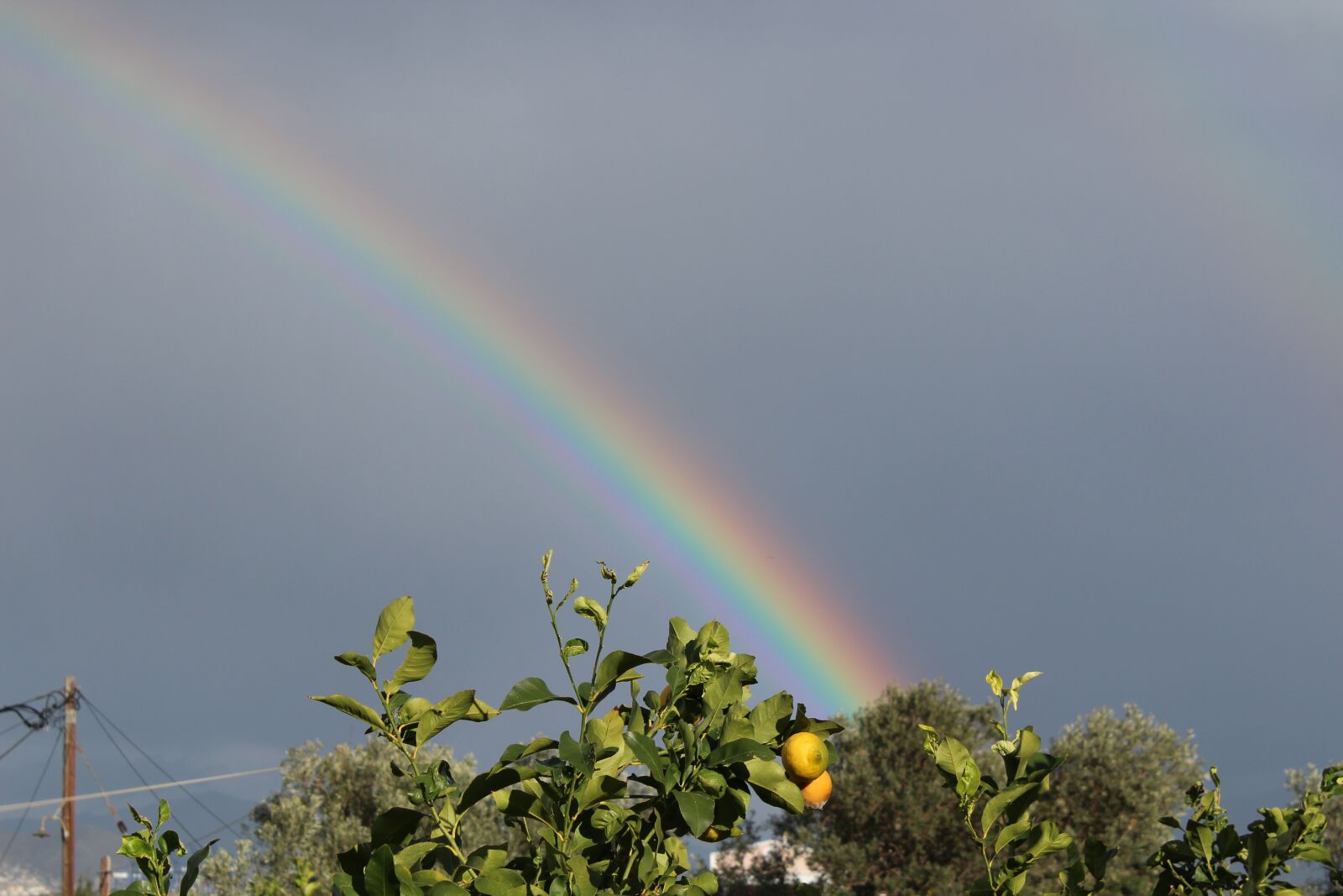 Canon EOS 1200D (EOS Rebel T5 / EOS Kiss X70 / EOS Hi) sample photo. Rainbow, rain, heaven photography