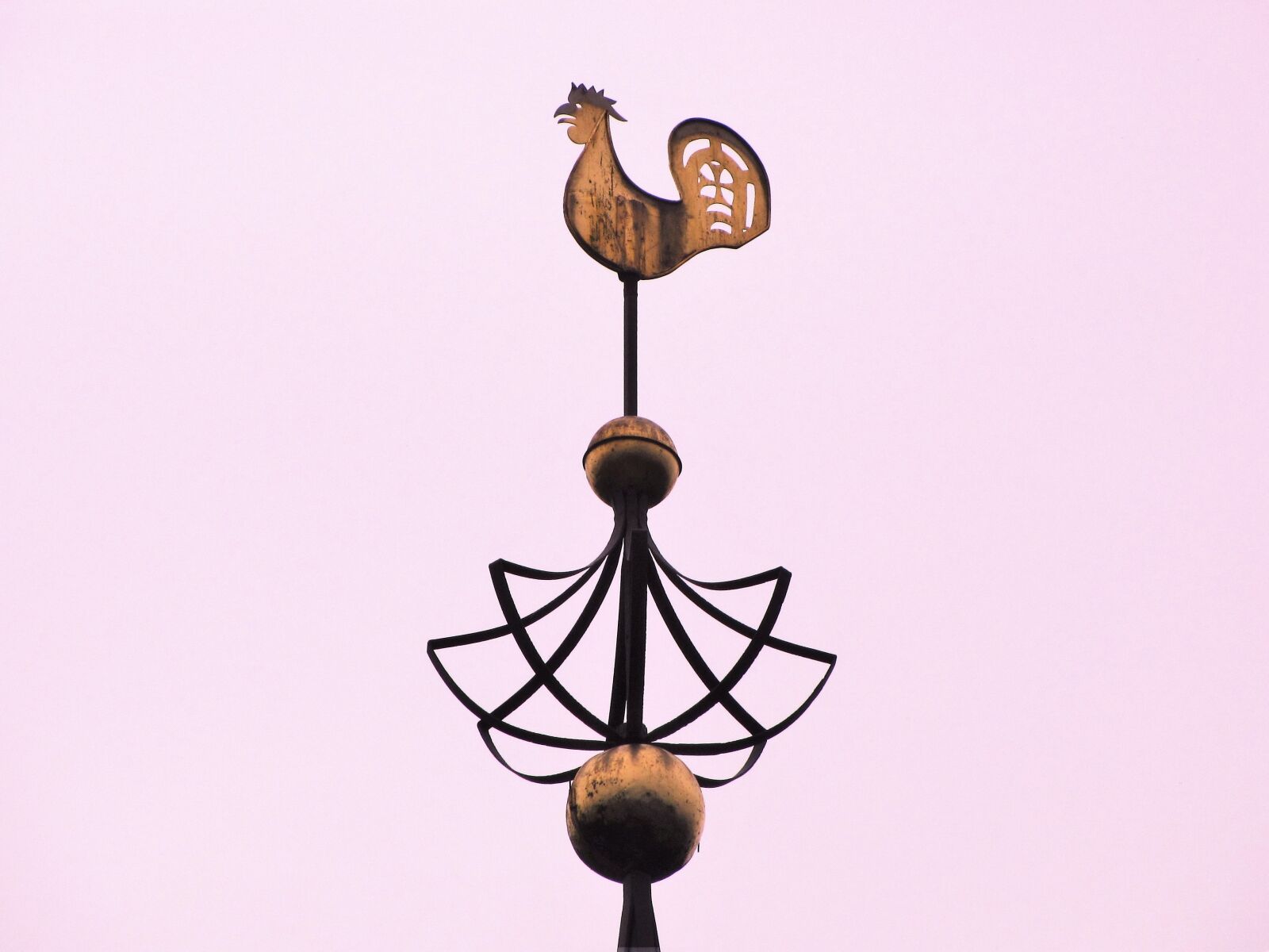 Canon PowerShot SX10 IS sample photo. Haan, weathercock, wind cock photography
