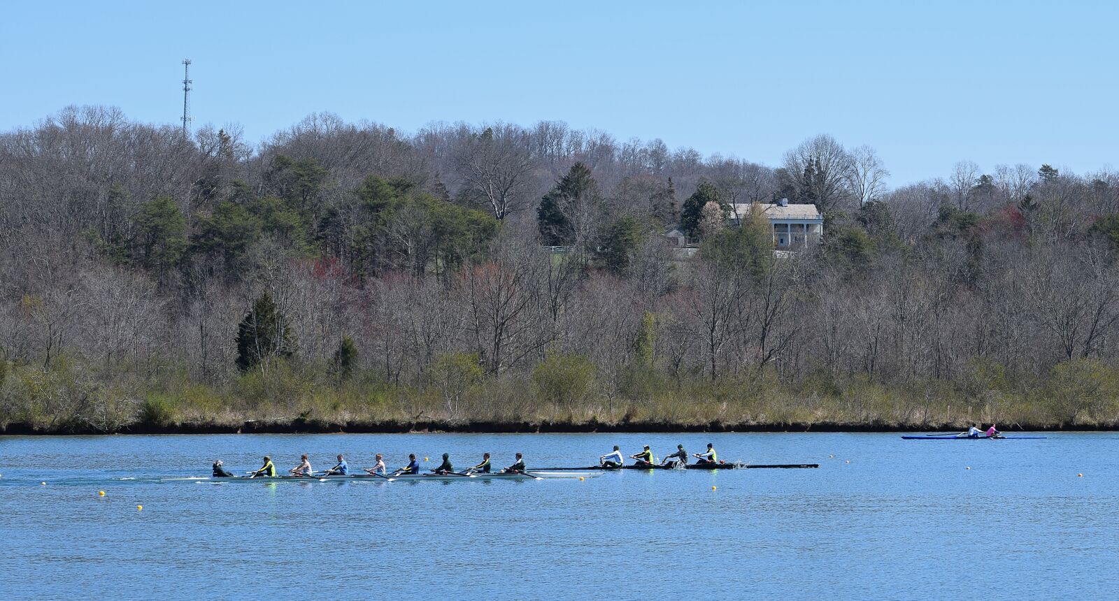 Nikon D3300 sample photo. Mens scull rowing, scull photography