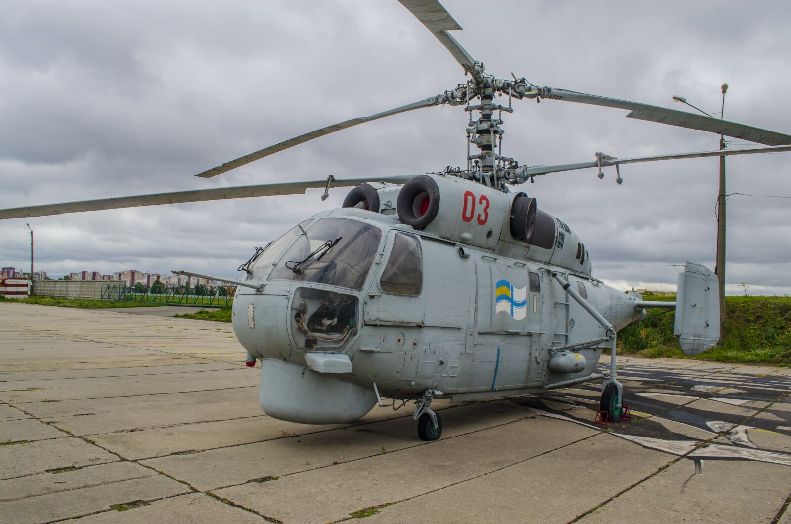 Nikon D5100 sample photo. Helicopter, ka-27, deck photography