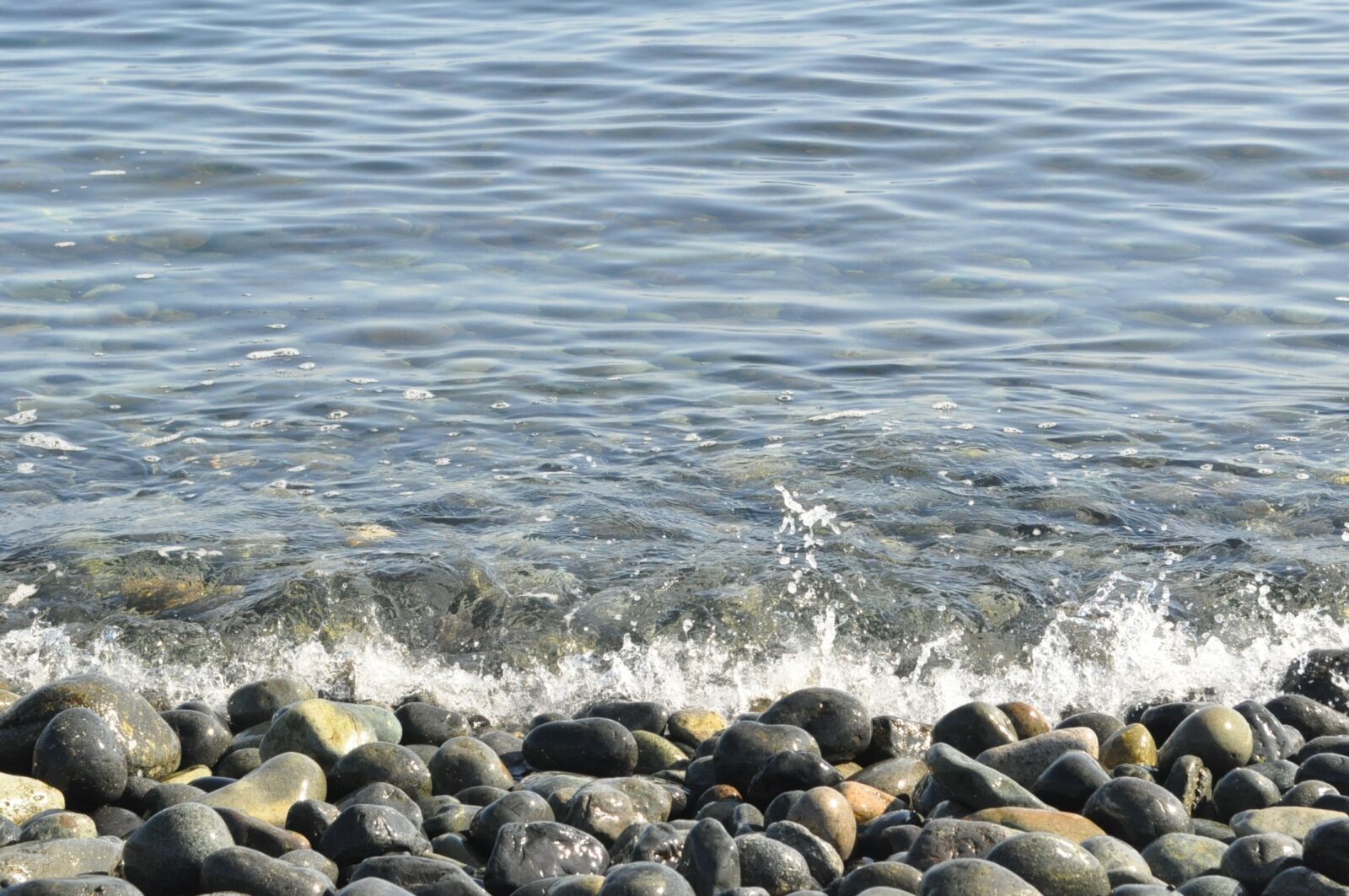 Nikon D90 sample photo. Waves, sea, geoje photography