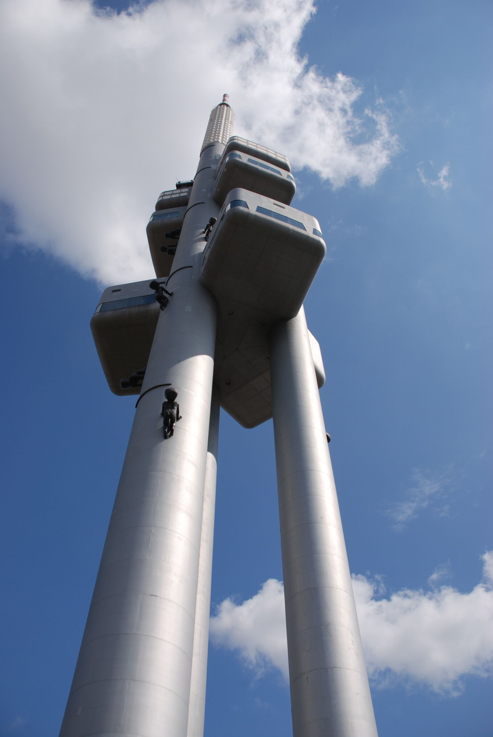 Nikon D80 sample photo. Prague, tower, tv photography