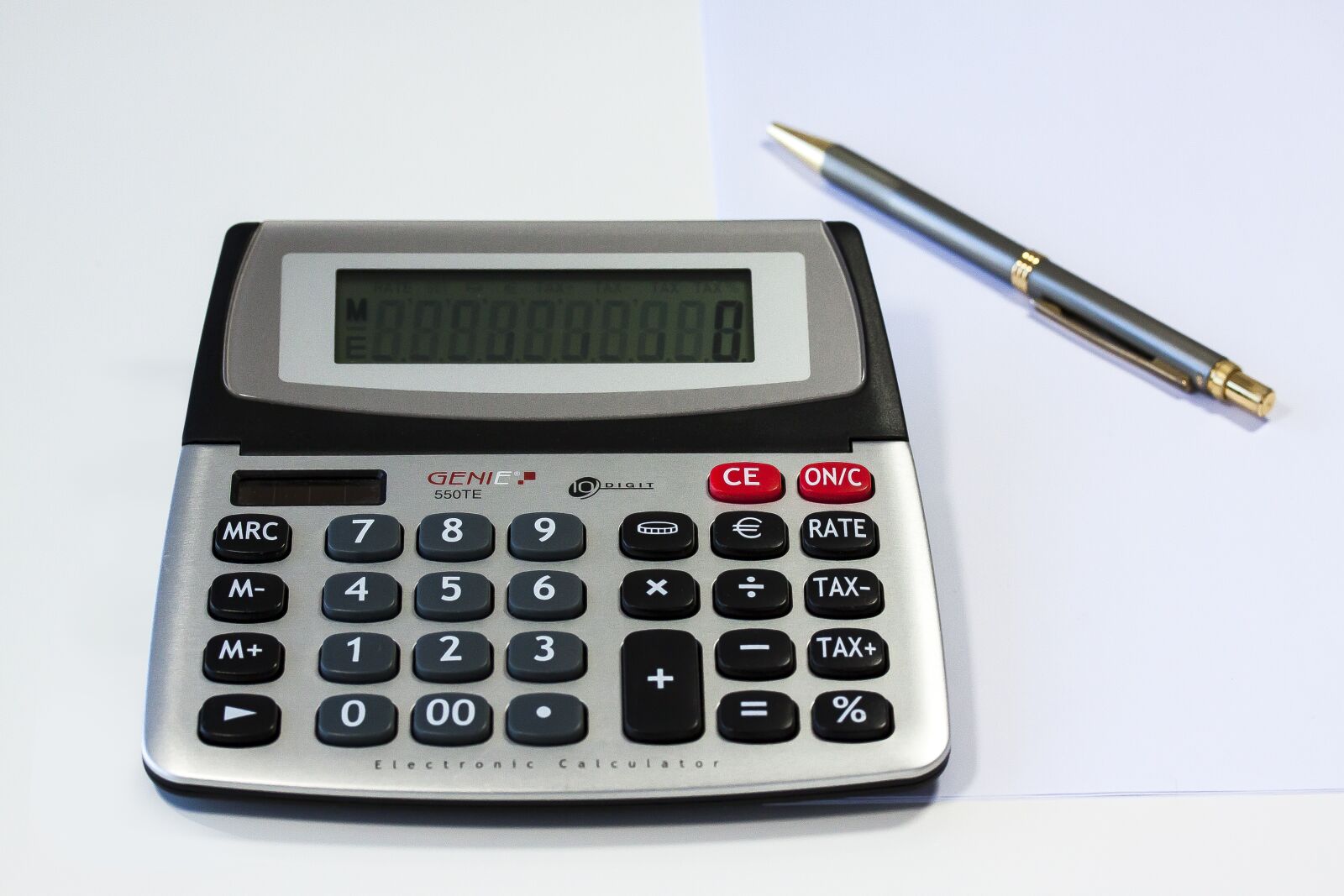 Canon EOS 50D sample photo. Calculator, calculation, how to photography