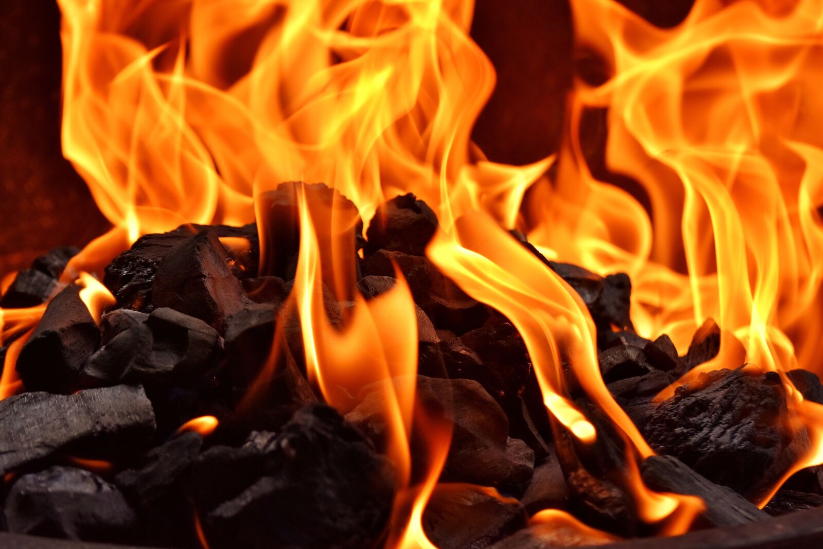 Nikon D7200 sample photo. Fire, flame, carbon photography
