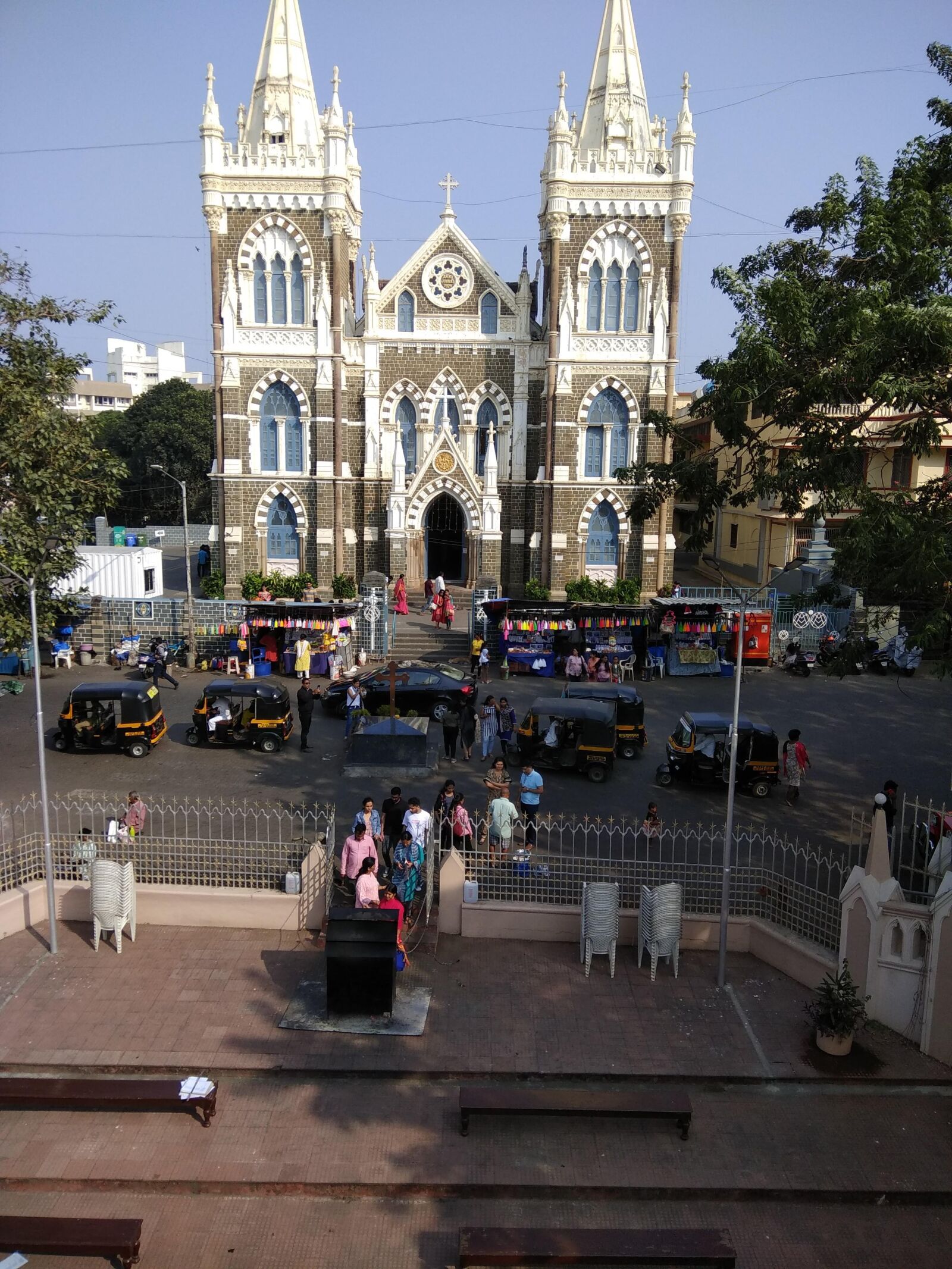 Xiaomi Redmi Note 4 sample photo. Mount mary, cathedral, bandra photography