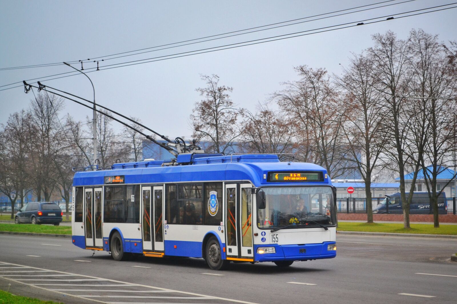 Nikon D3100 sample photo. Trolley, bus, russia photography