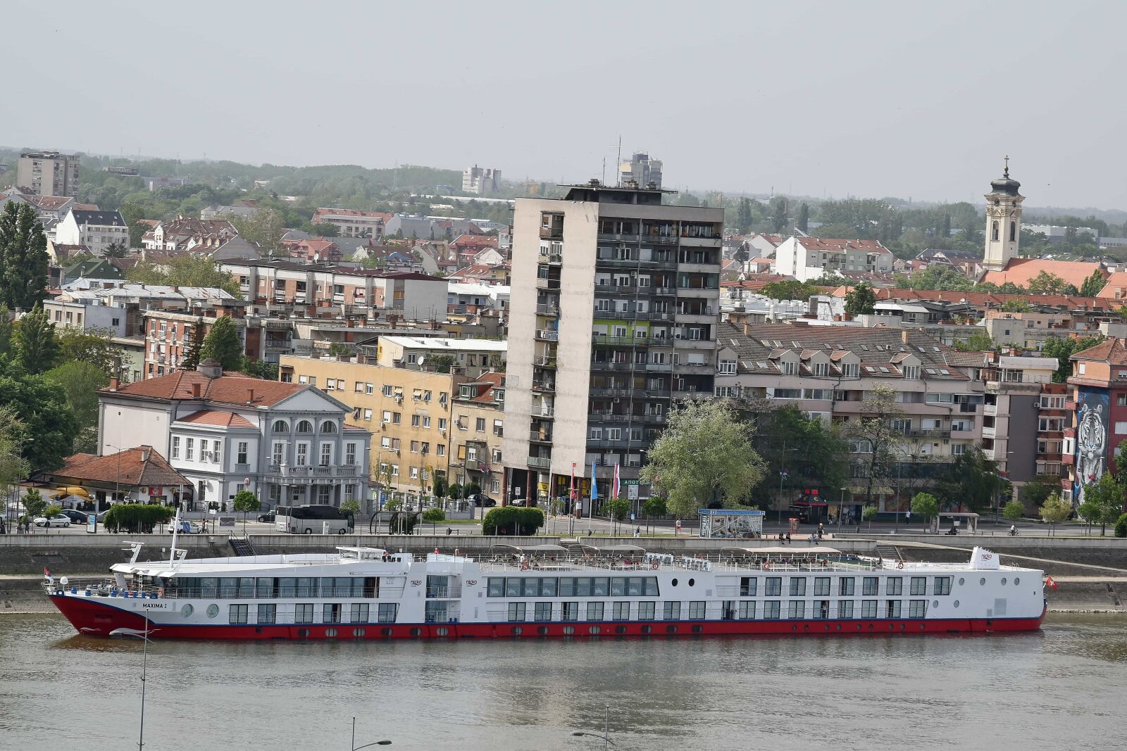 Nikon D5500 sample photo. Cruise ship, downtown, ship photography