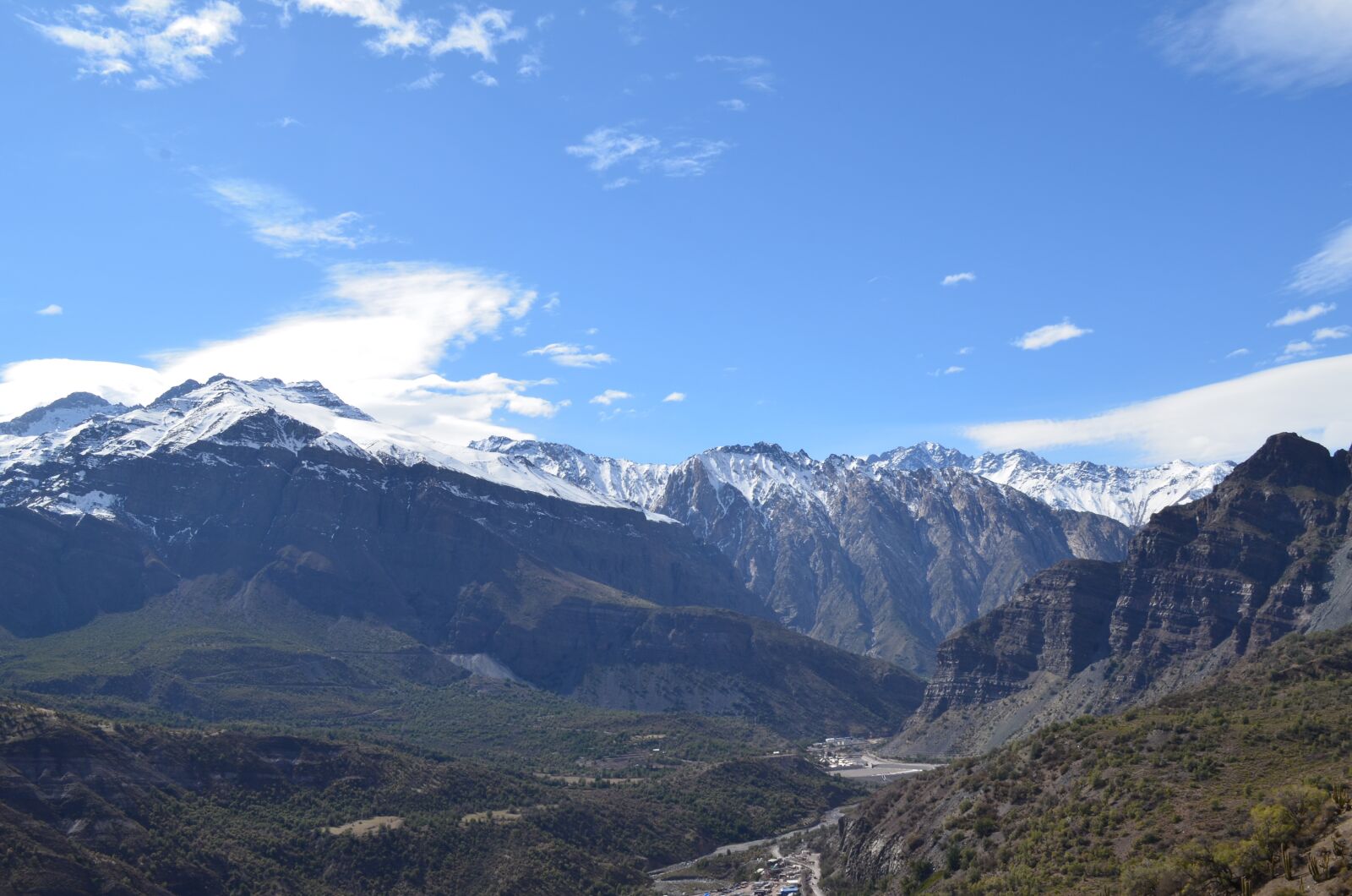 Nikon D5100 sample photo. Santiago, chile, hill photography